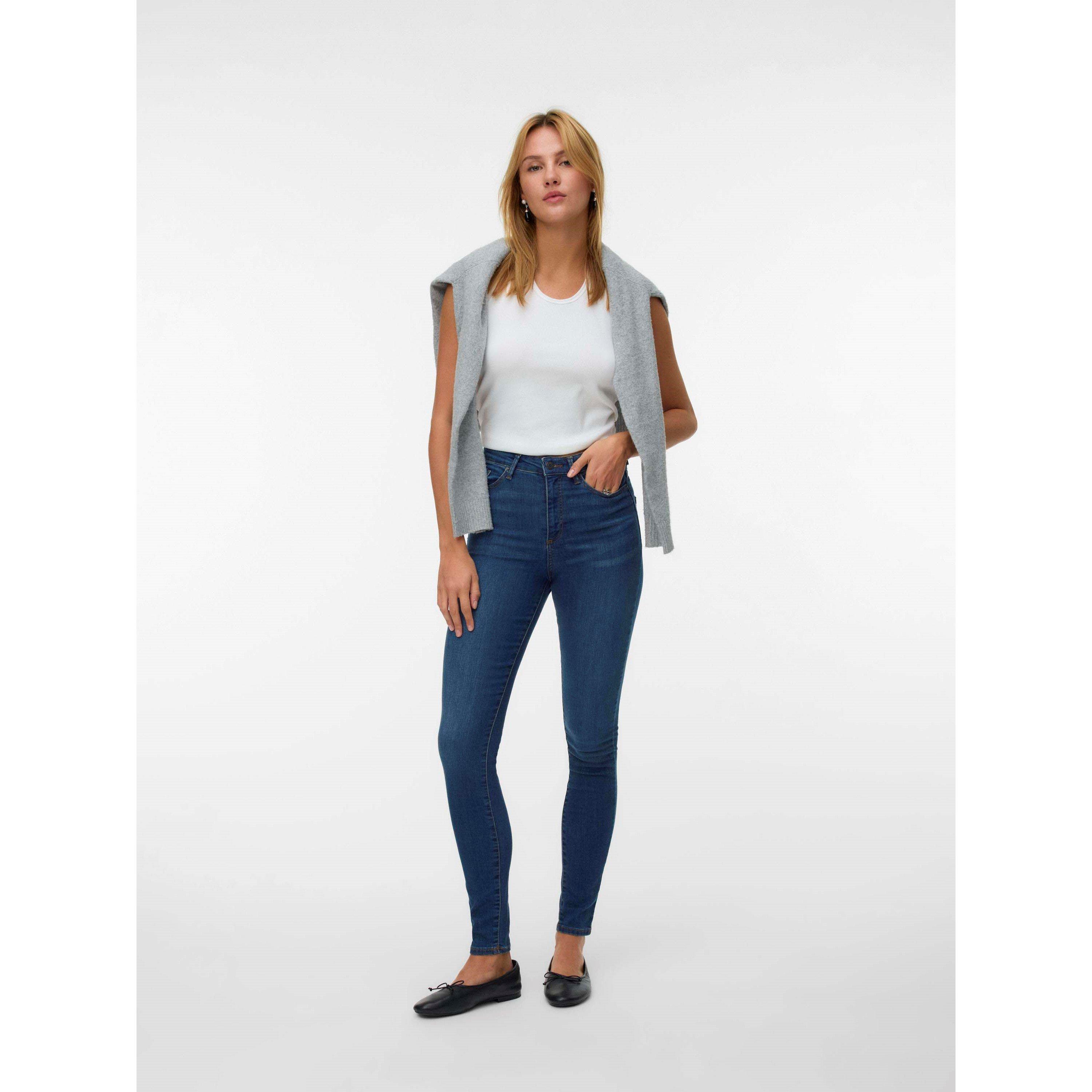 Mittleres Blau Denim - Vero Moda - VM Sophia HW Jeans Ld62 - 6