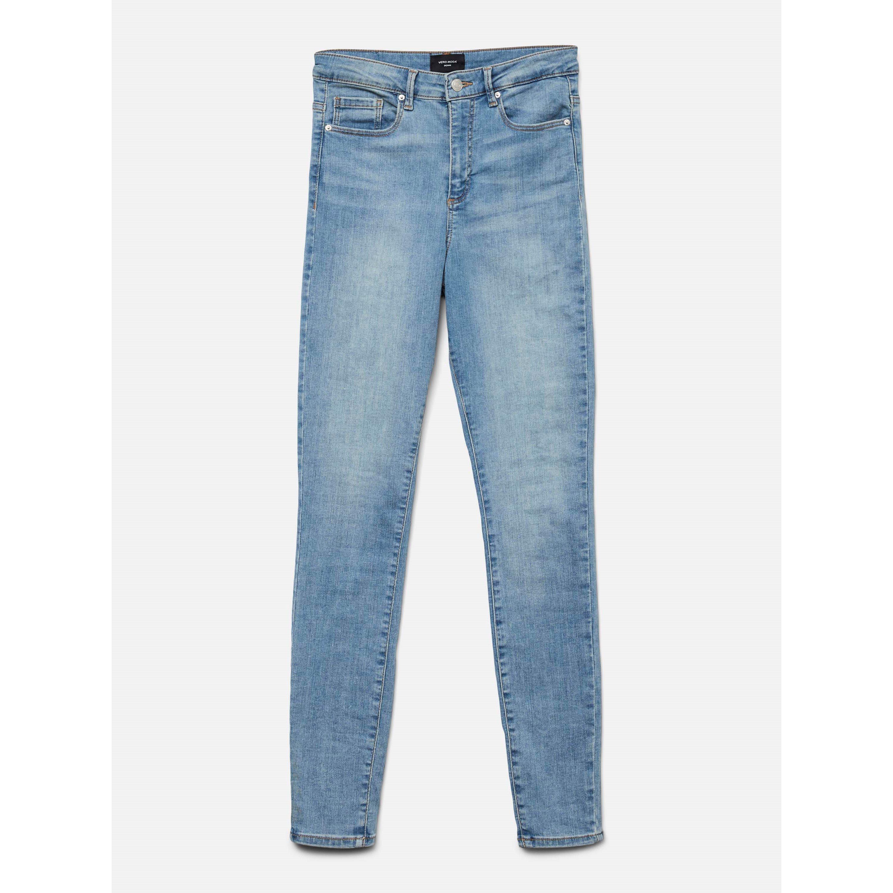 Lt Blue Denim - Vero Moda - Women's Sophia HW Skinny Jeans - 1