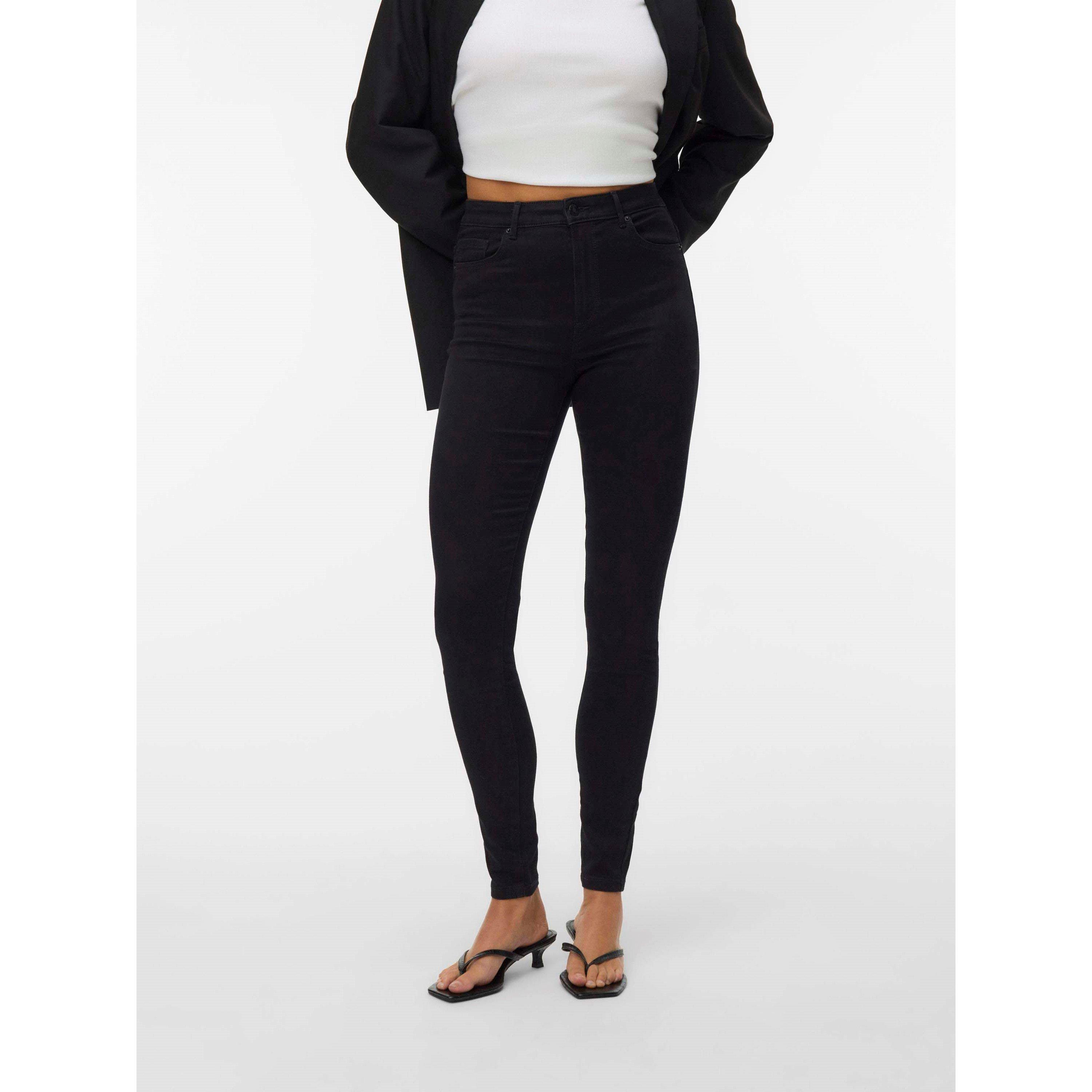 Schwarz - Vero Moda - VM VI110 Soft Jean Ld62 - 3