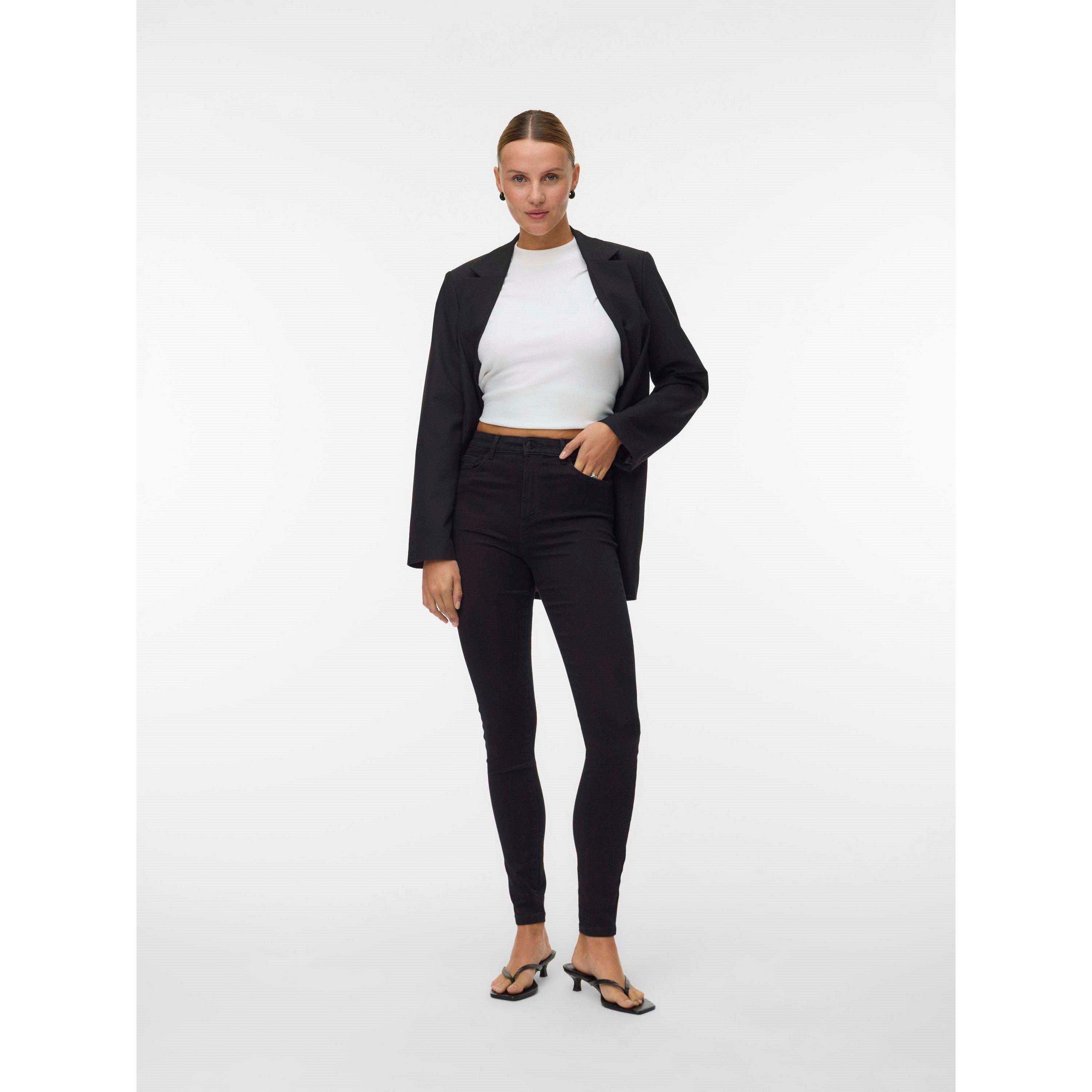 Schwarz - Vero Moda - VM VI110 Soft Jean Ld62 - 6