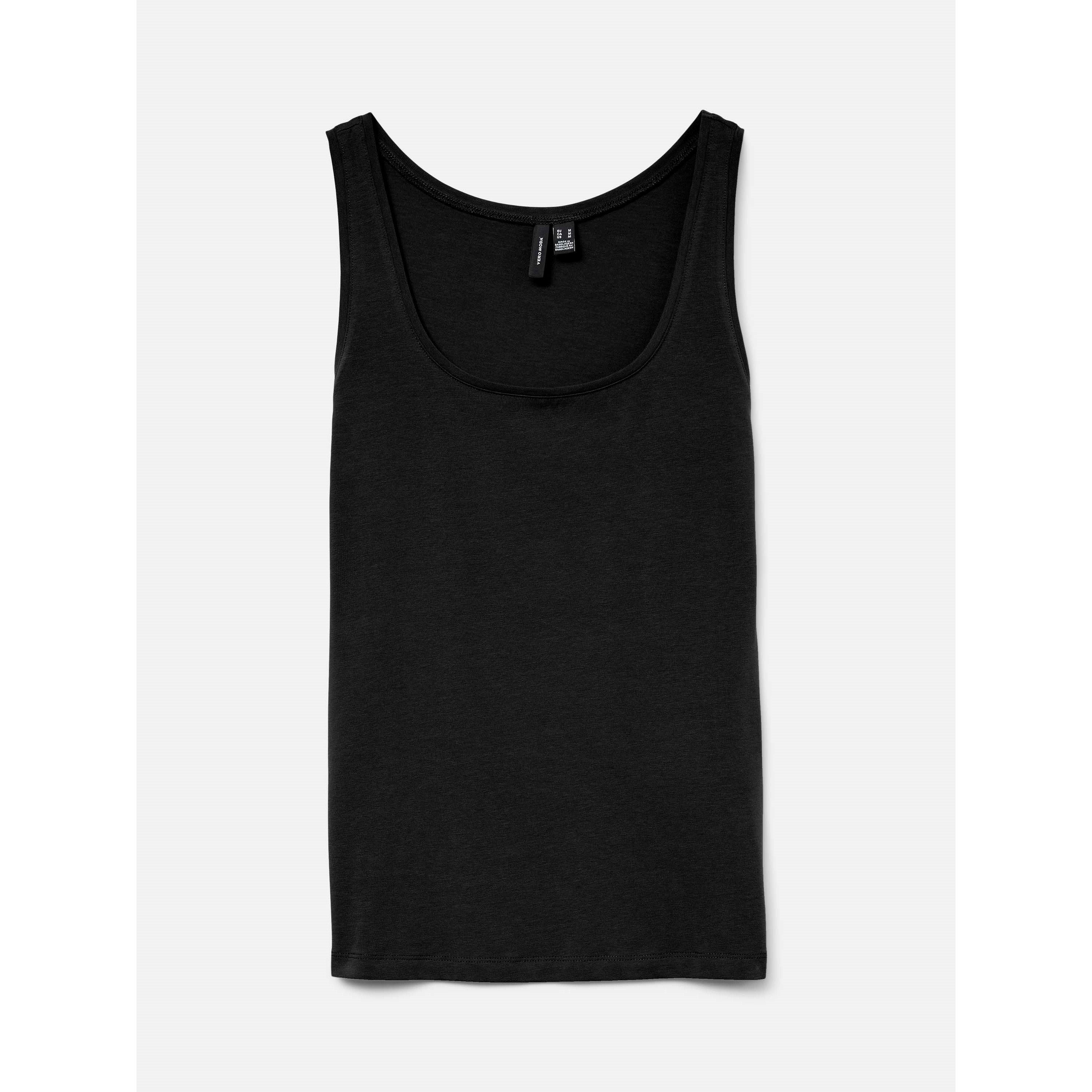 Vero Moda Women's Lulu Tank Vest - Black - 8 (XS)