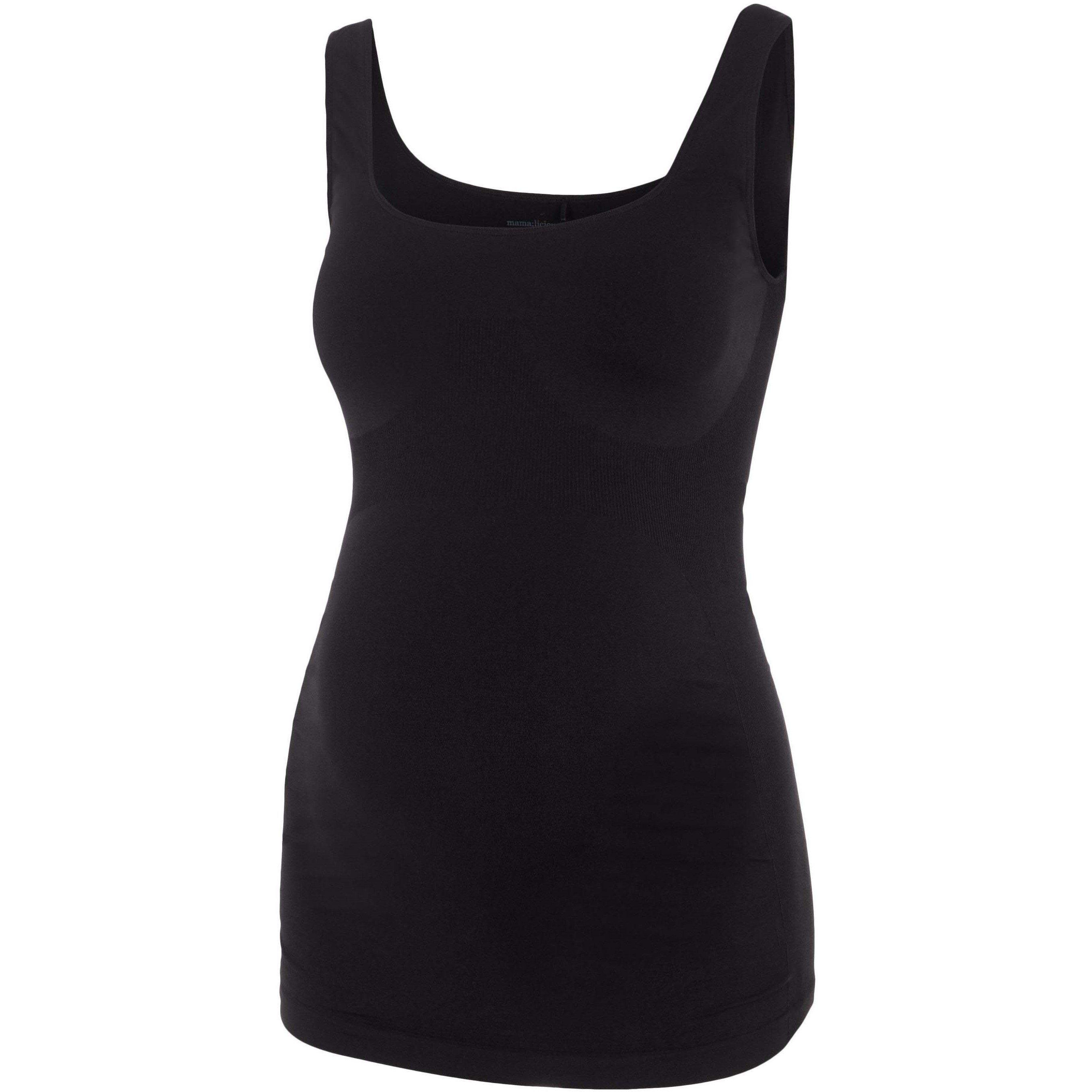 Mamalicious Women's Maternity Tank Top - Black