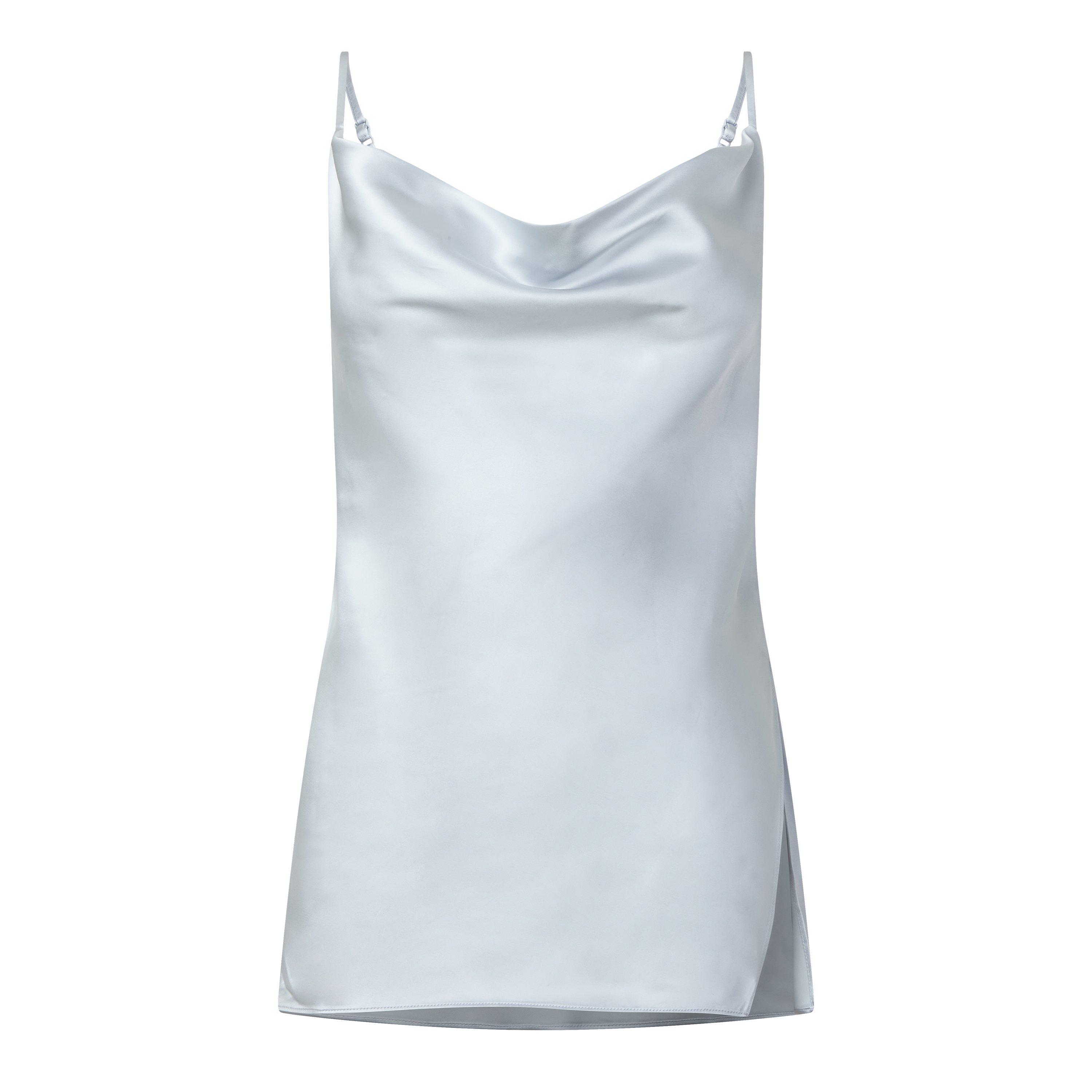 Ice Blue - Acne Studios - Acne SATIN CAMI V Ld64 - 1