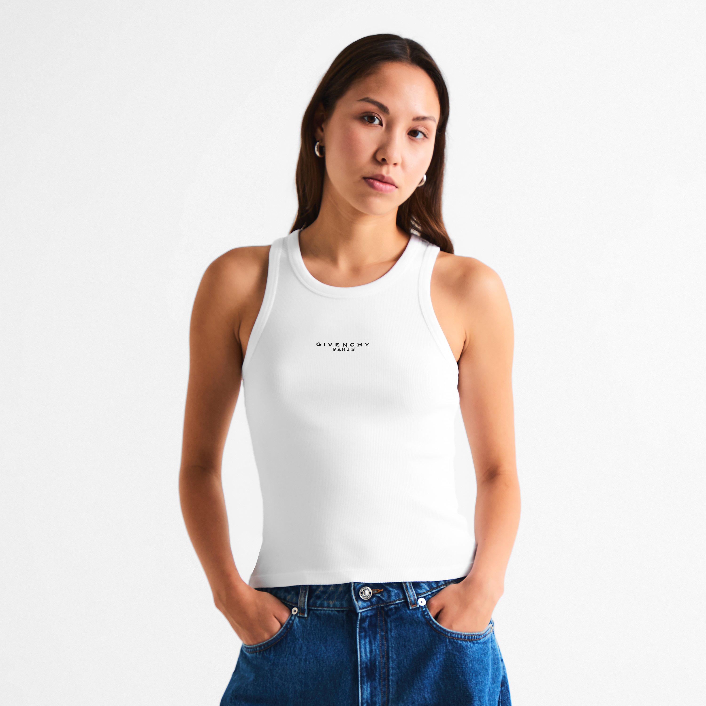 White - GIVENCHY - GIV Tank Top Ld64 - 3
