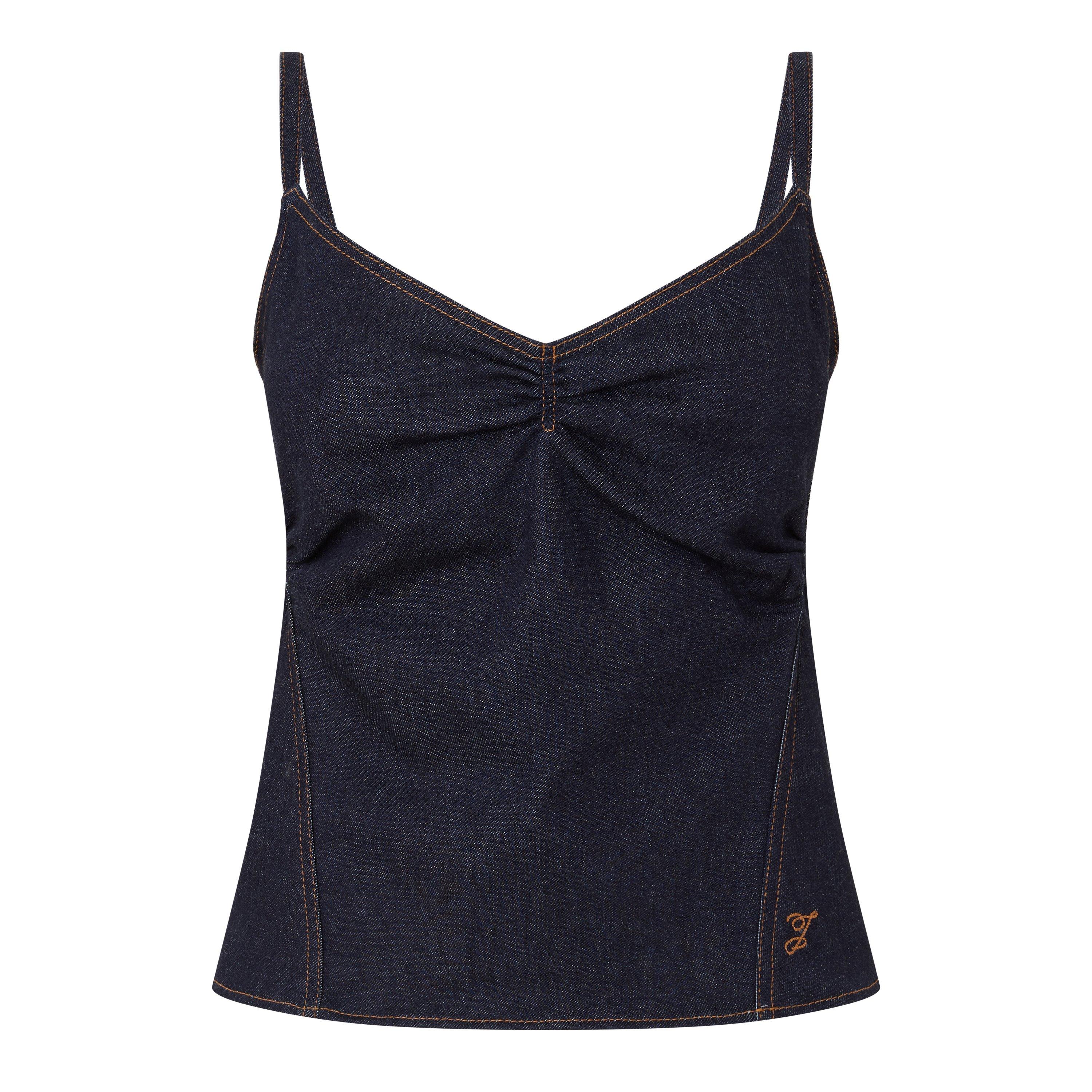 Dark Navy - Jacquemus - Women's Le Haut De-Nimes Pina Cami Top - 1