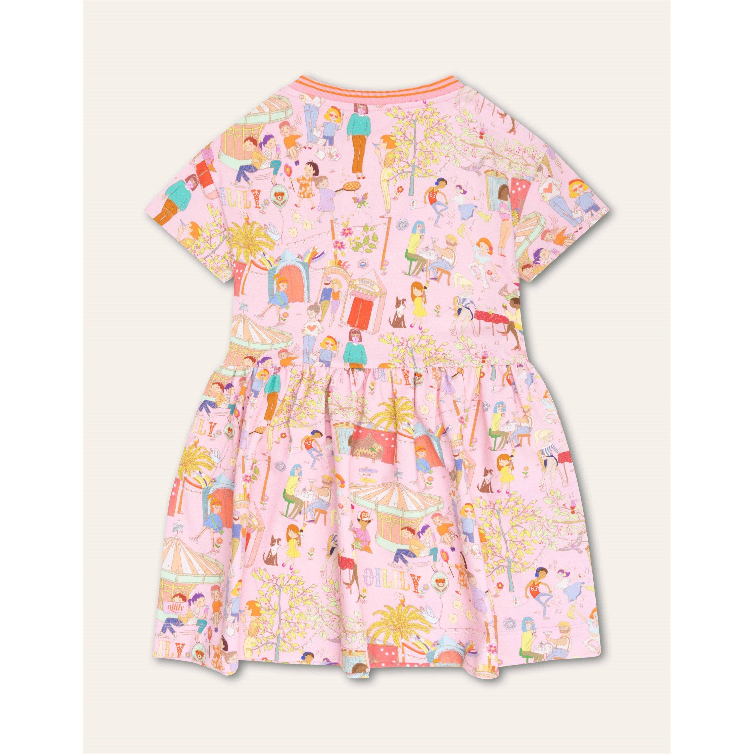Pink 31 - Oilily - Kids' Daschita Jersey Dress - 3
