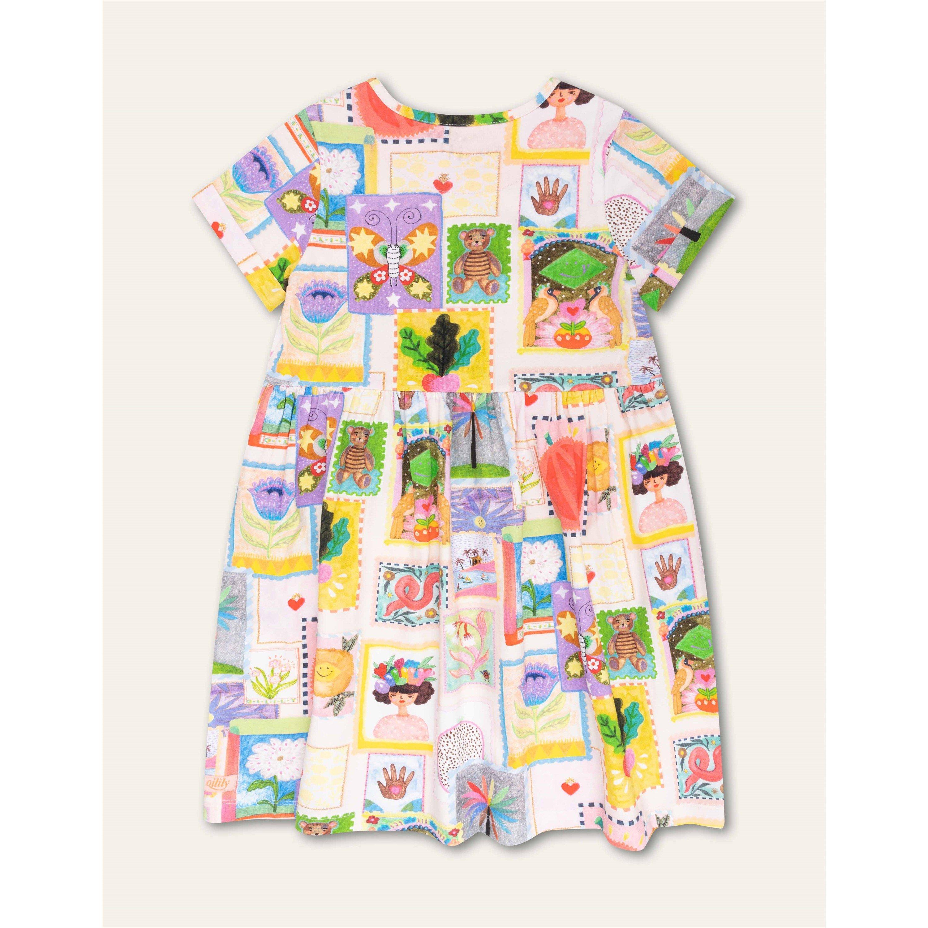 Beige 80 - Oilily - Kids' Doliday Jersey Dress - 3