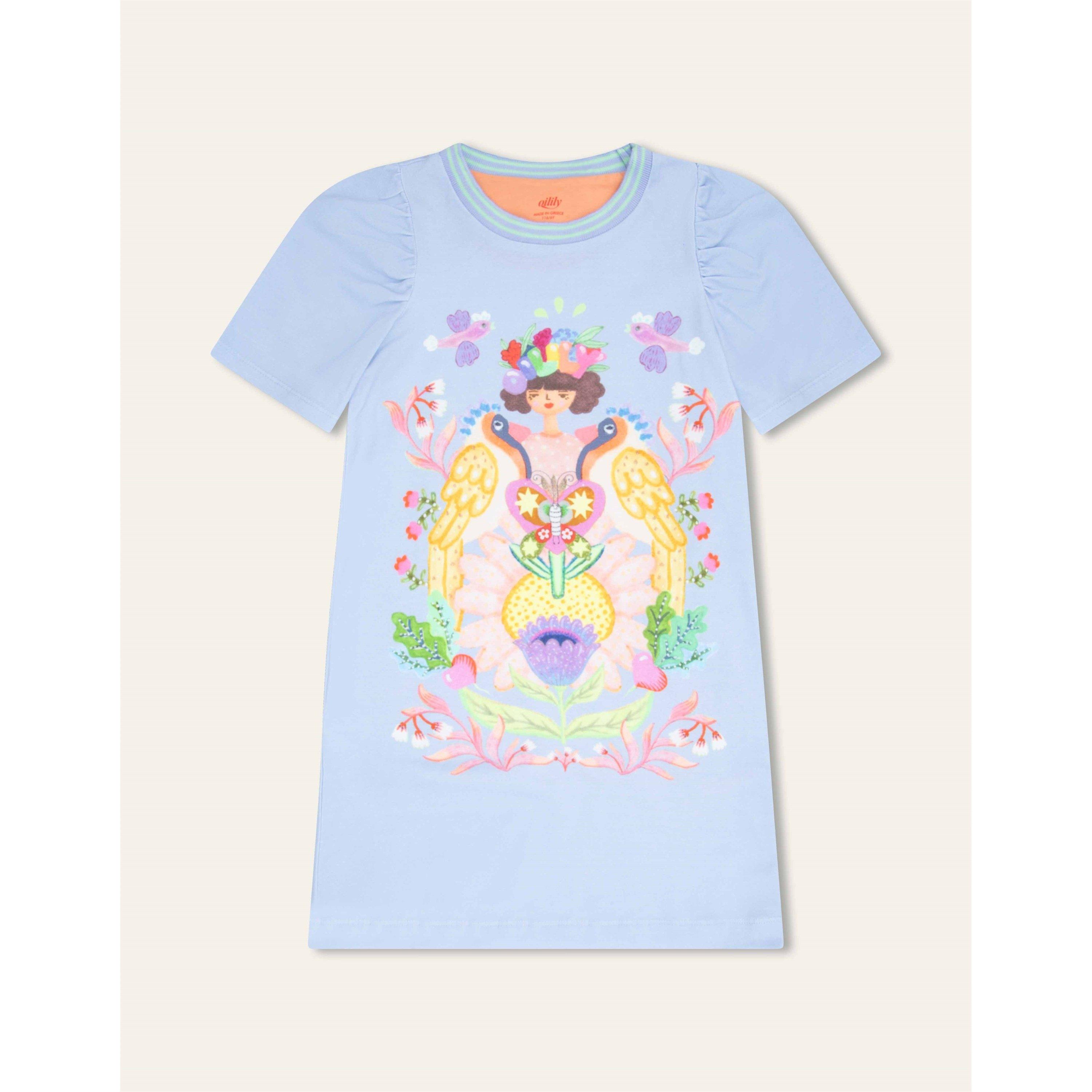 Oilily Kids' Ducky Jersey Dress