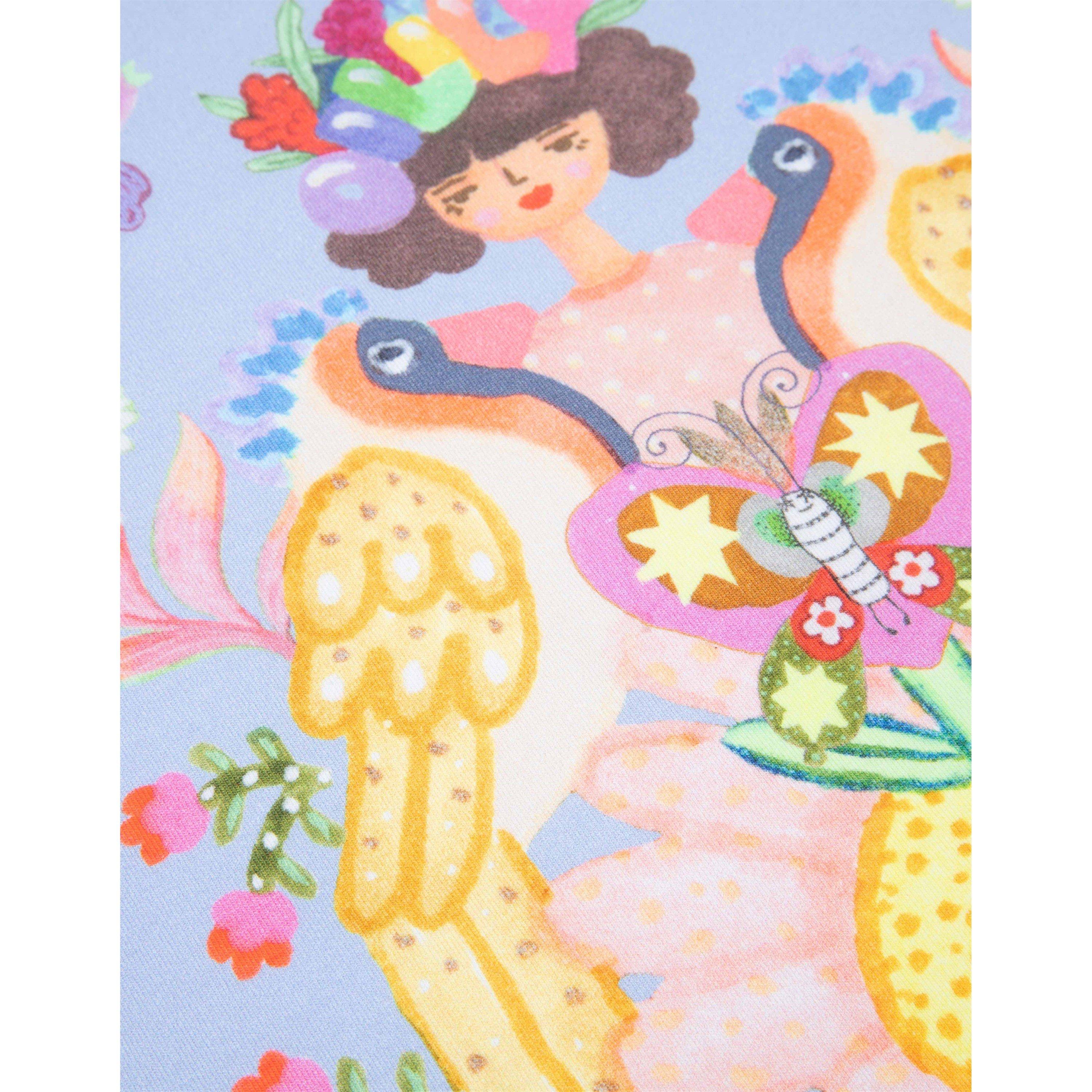 Blue 56 - Oilily - Kids' Ducky Jersey Dress - 2