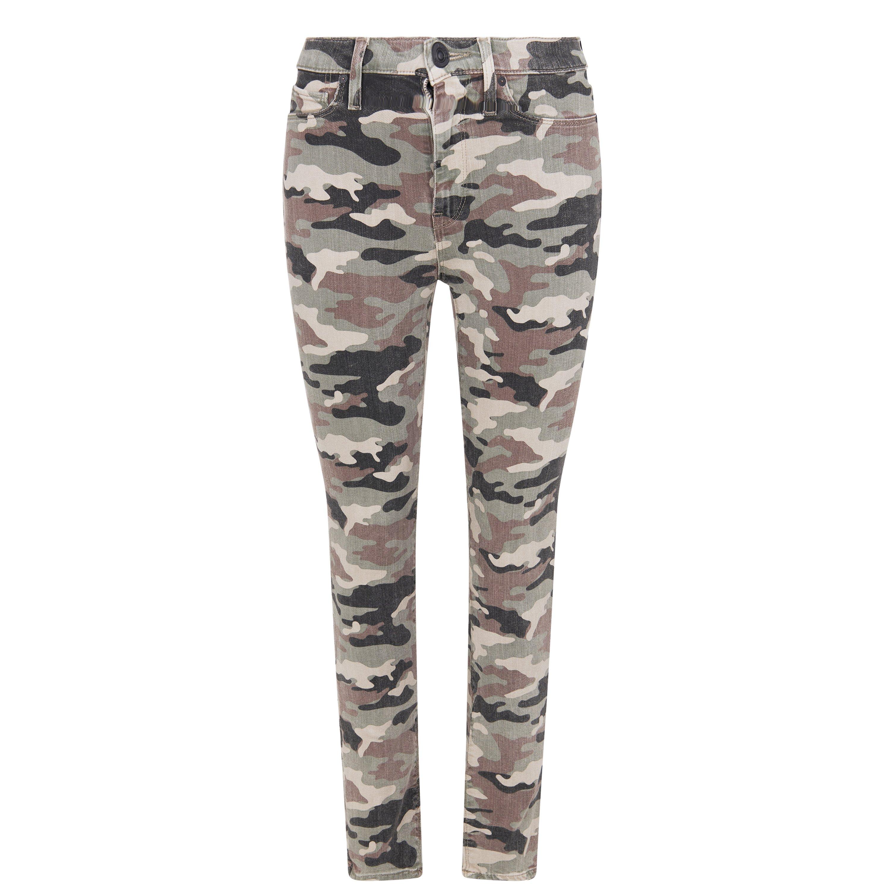 WORN CAMO - Hudson - Barbara High Rise Super Skinny Jeans - 1