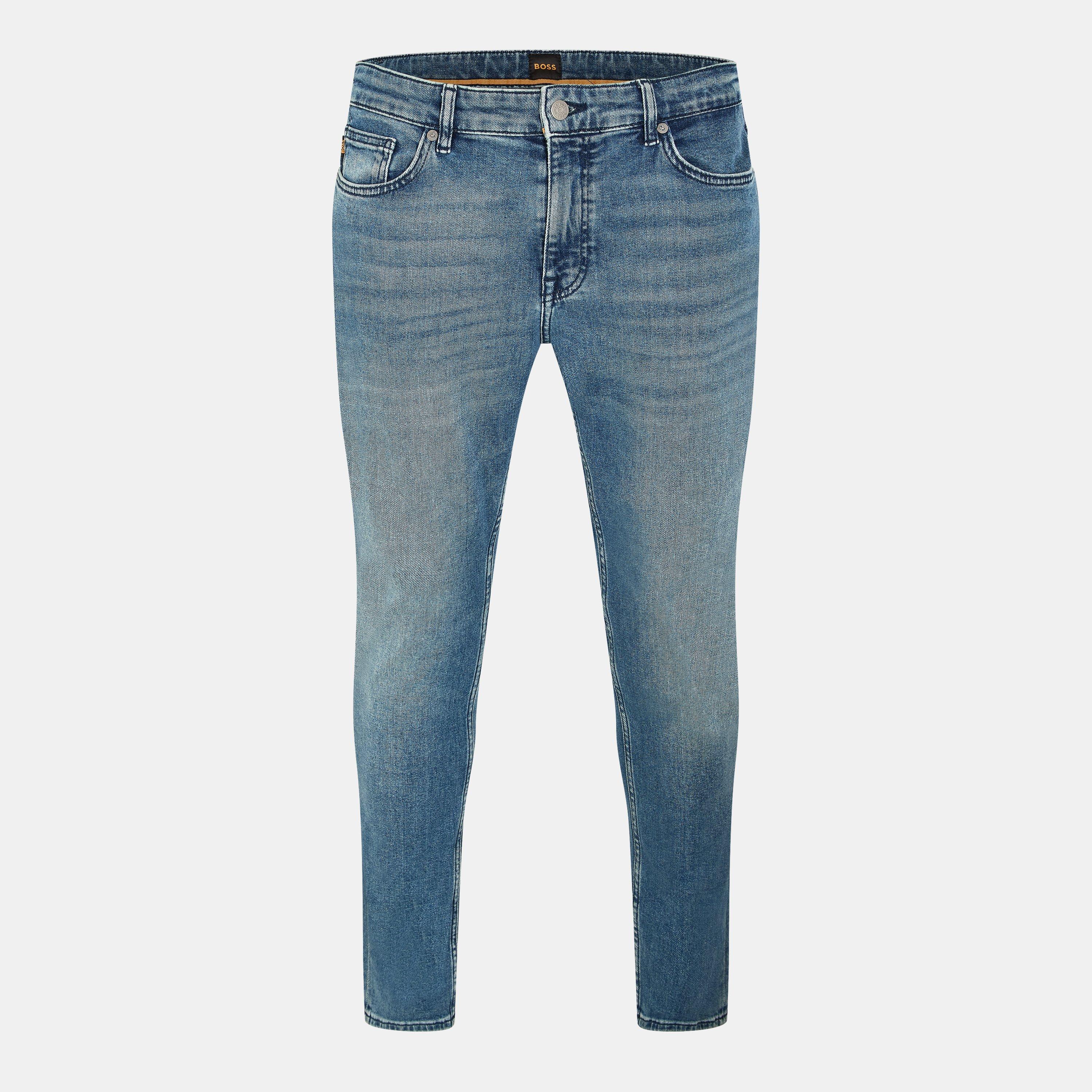Boss Men's Delaware Slim-Fit Jeans, Modern Silhouette - Compass 427 - 34W R
