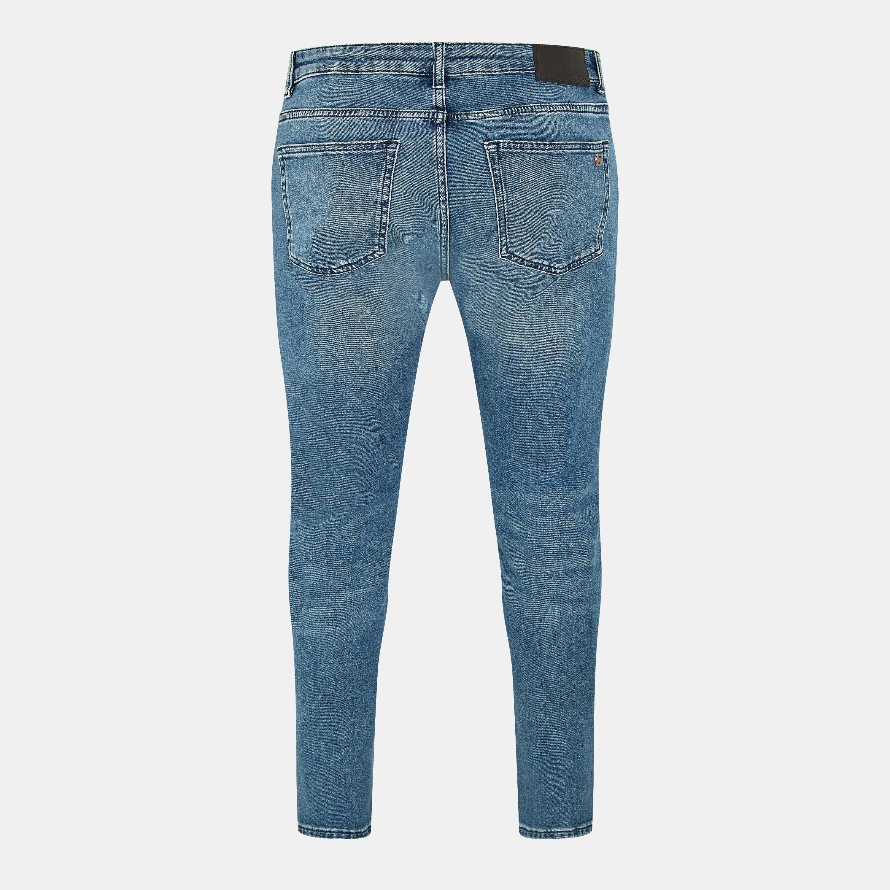 Compass 427 - Boss - Men's Delaware Slim-Fit Jeans, Modern Silhouette - 2