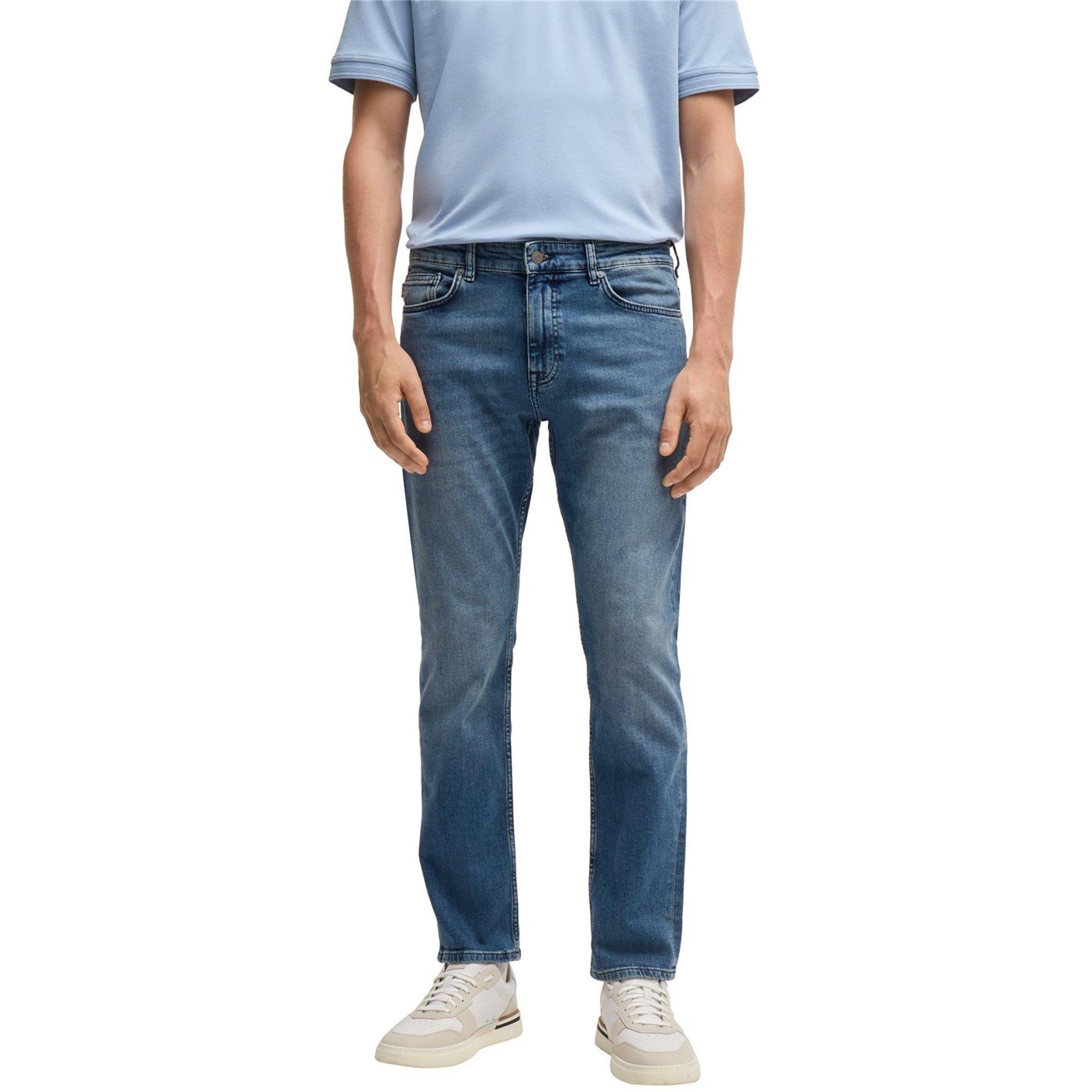 Compass 427 - Boss - Men's Delaware Slim-Fit Jeans, Modern Silhouette - 3