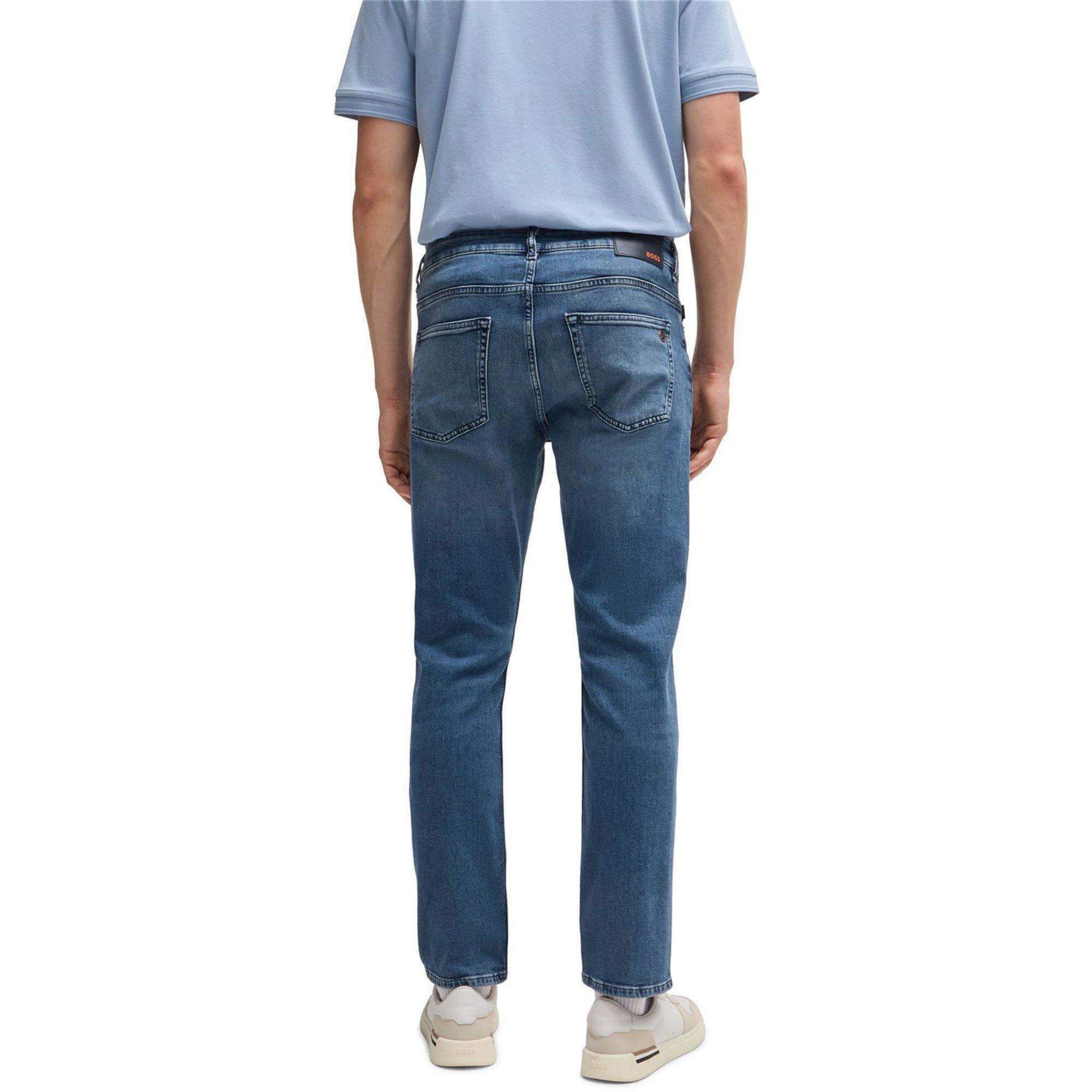 Compass 427 - Boss - Men's Delaware Slim-Fit Jeans, Modern Silhouette - 4