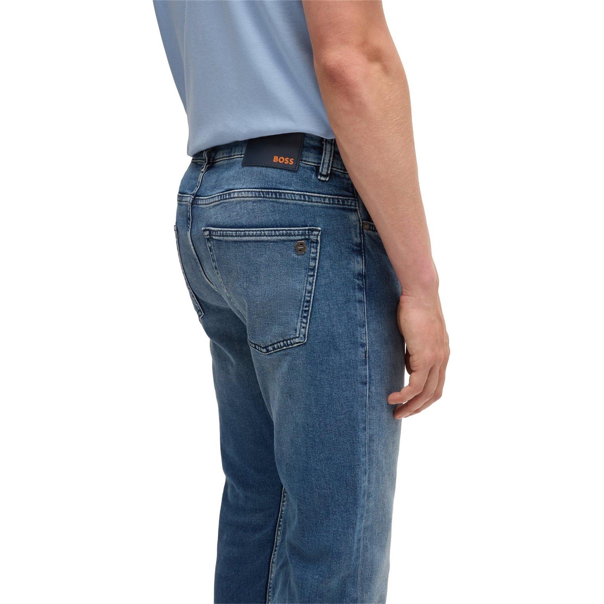Compass 427 - Boss - Men's Delaware Slim-Fit Jeans, Modern Silhouette - 6
