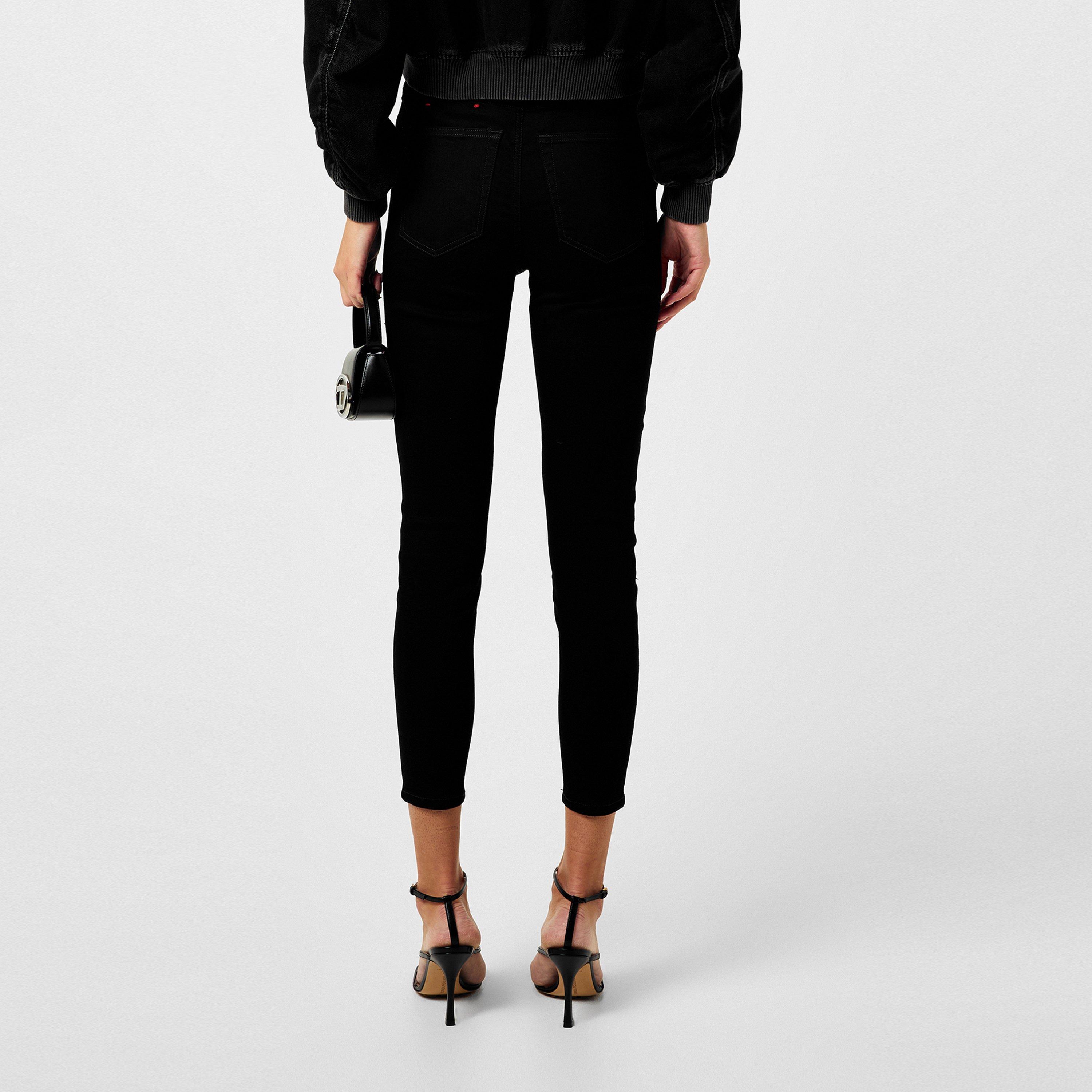 Black 02 - Diesel - Slandy Skinny Jeans - 3