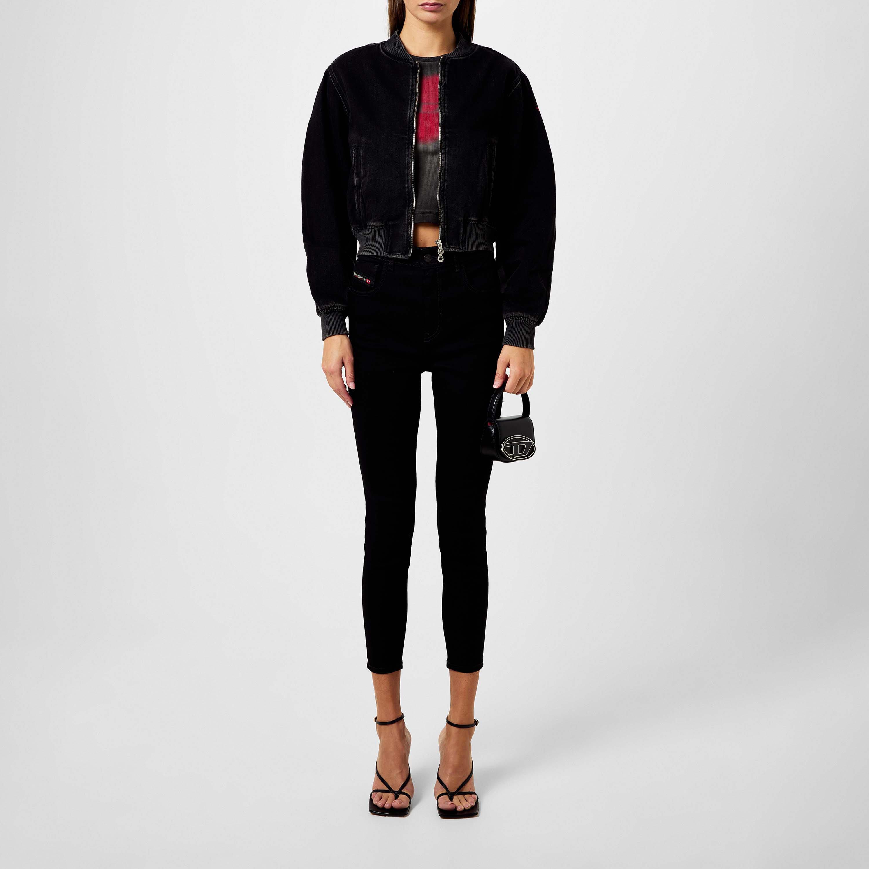 Black 02 - Diesel - Slandy Skinny Jeans - 4