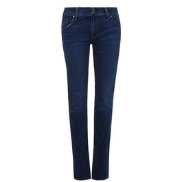 Hudson Collin Mid Rise Skinny Jeans