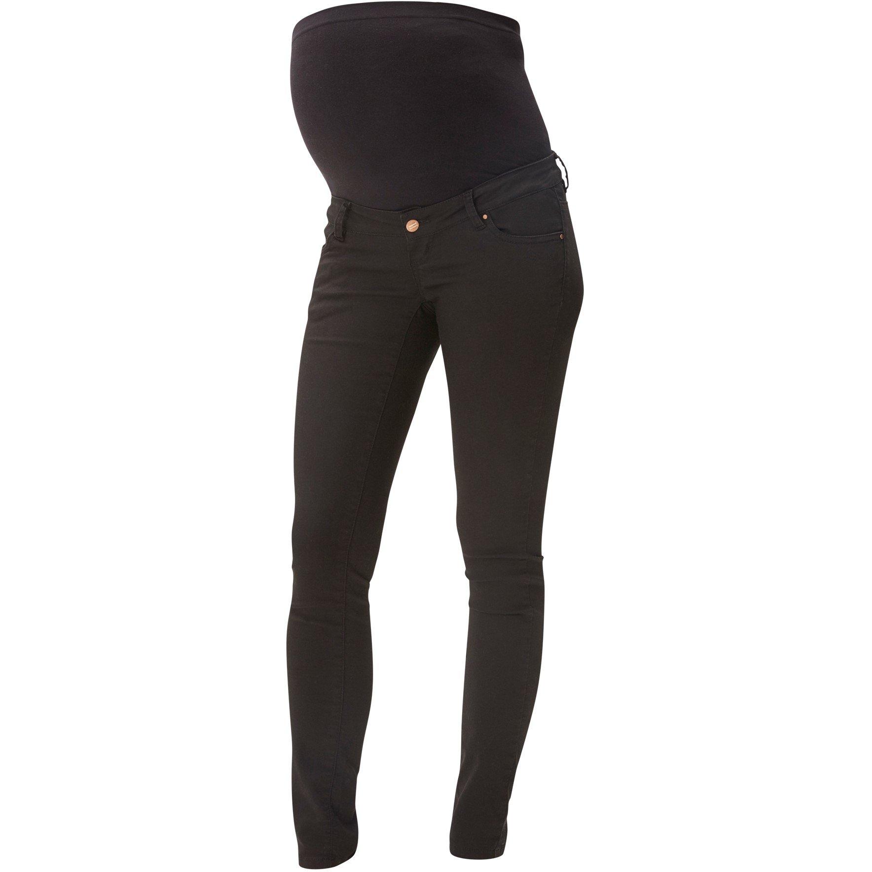 Mamalicious Women's Maternity Slim Jeans - Black - W26 L32