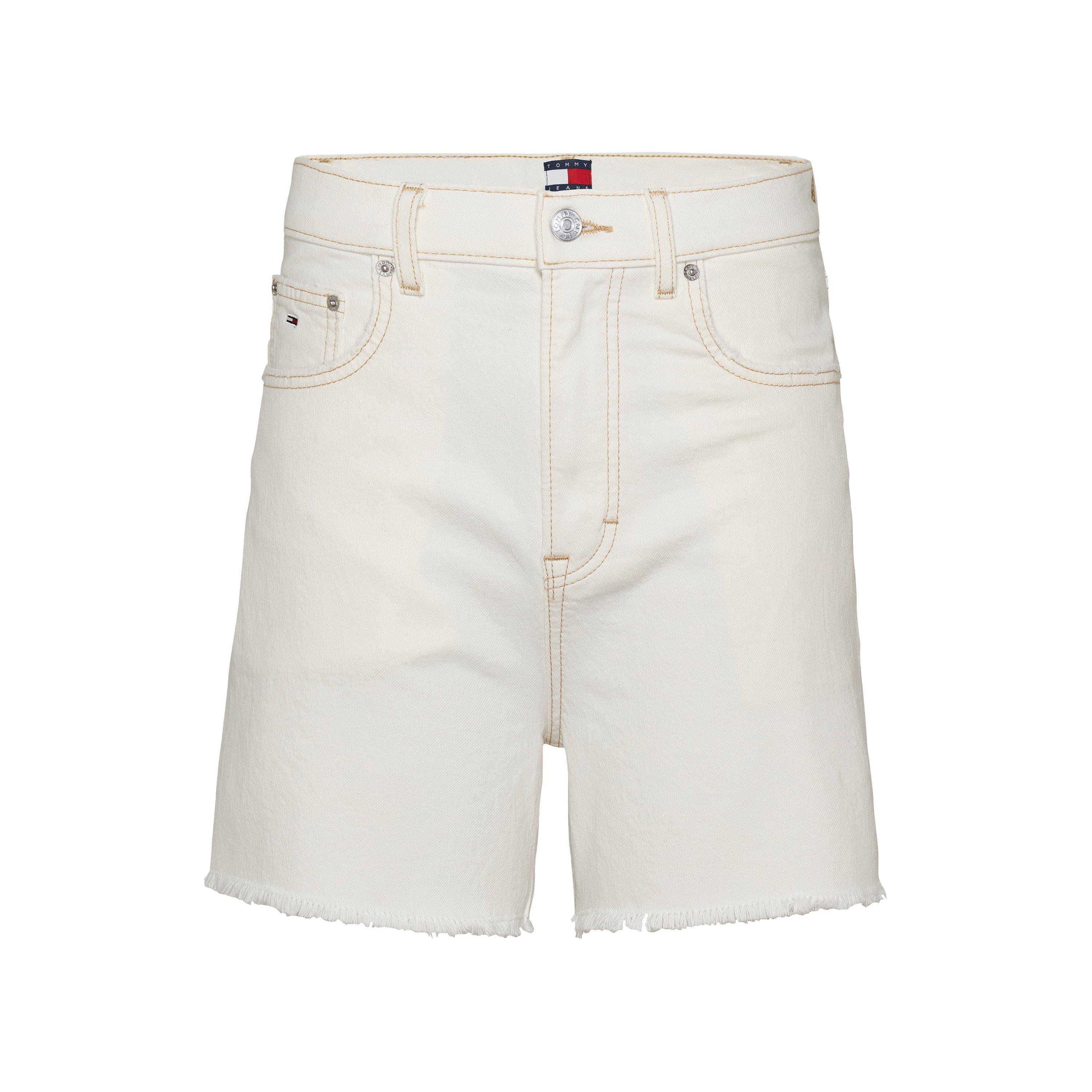 Denim White - Tommy Jeans - Women's Mom Denim Shorts - 1