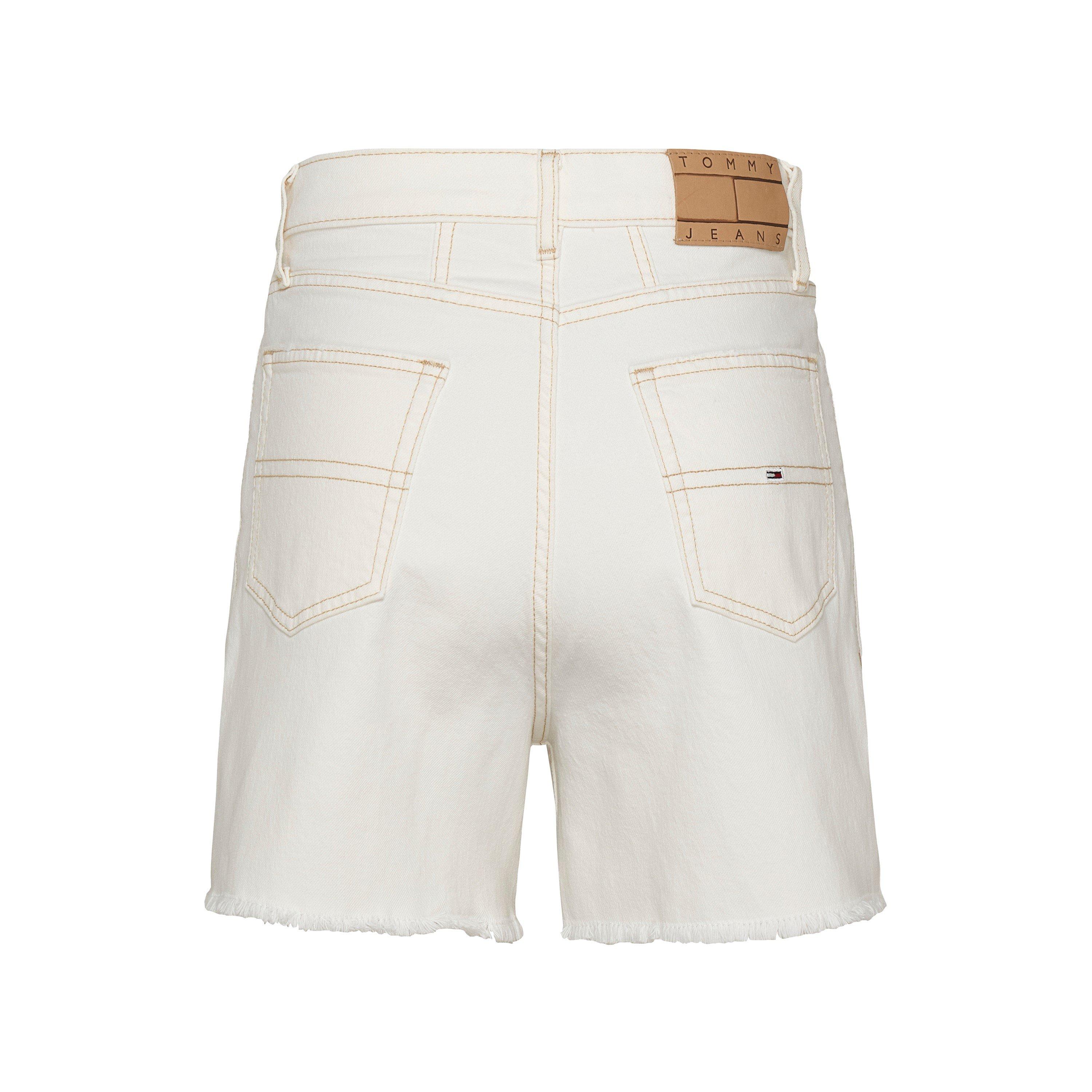 Denim Weiß - Tommy Jeans - Women's Mom Denim Shorts - 2