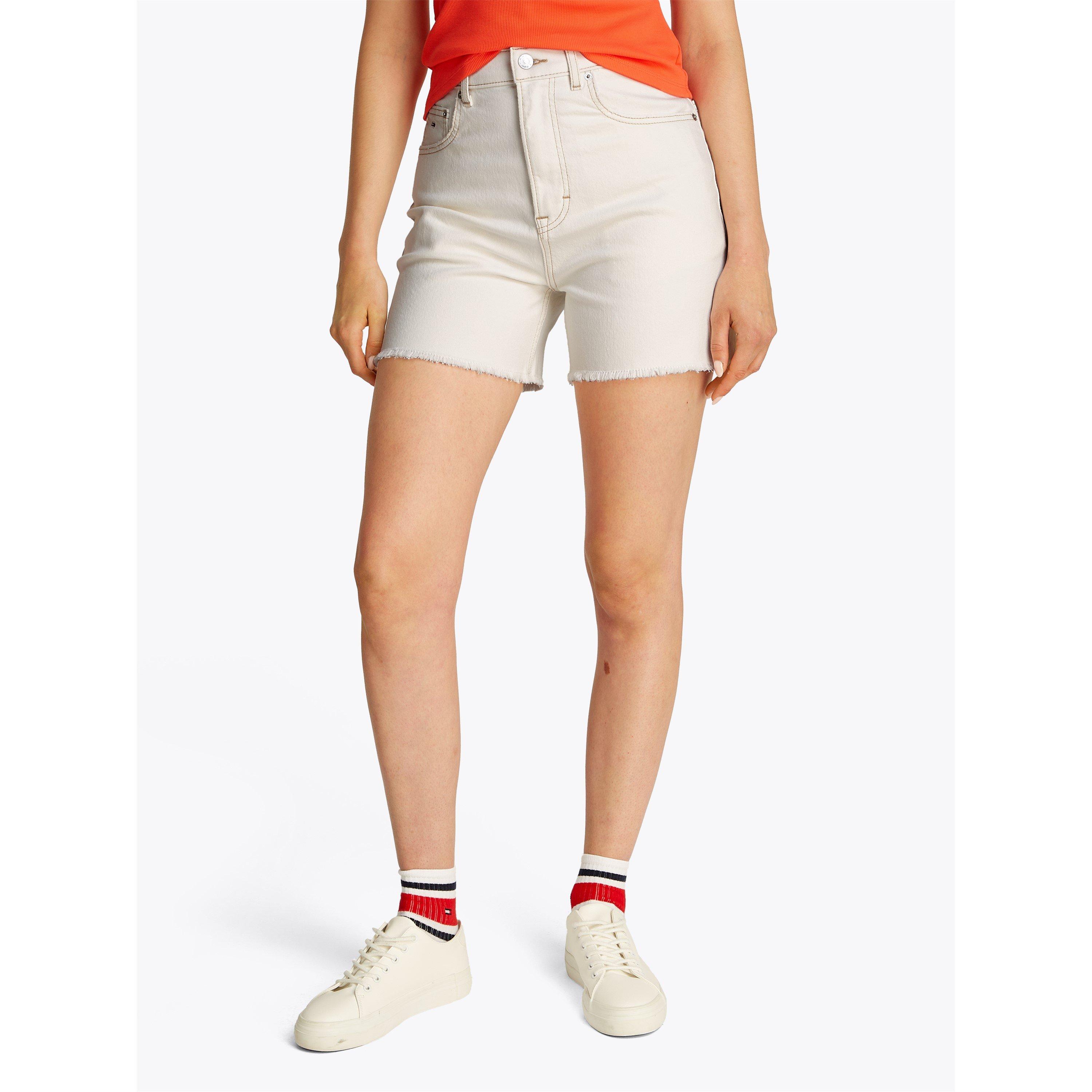 Denim Weiß - Tommy Jeans - Women's Mom Denim Shorts - 3