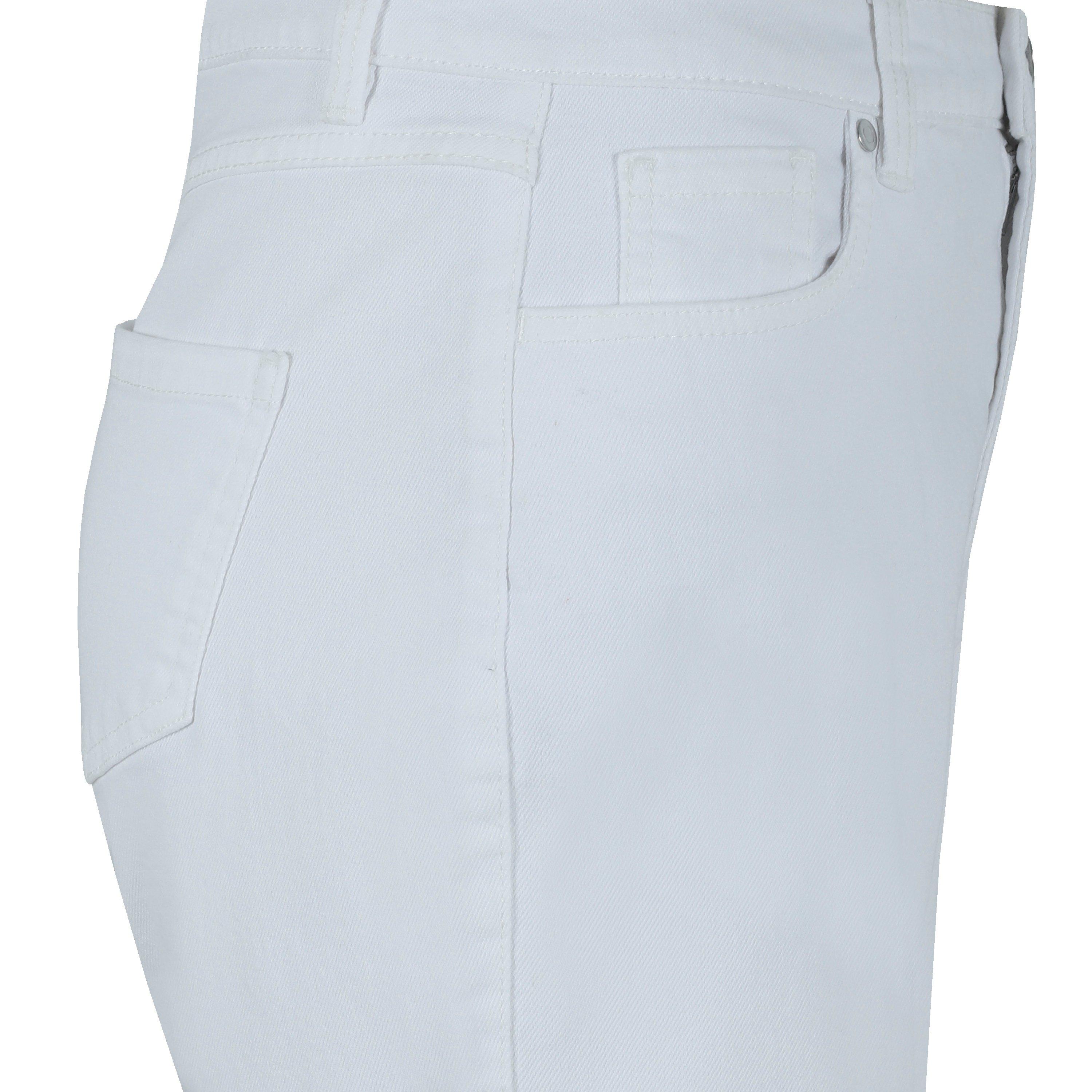 Weiß - Be You - Women's Knee-Length Denim Shorts - 5