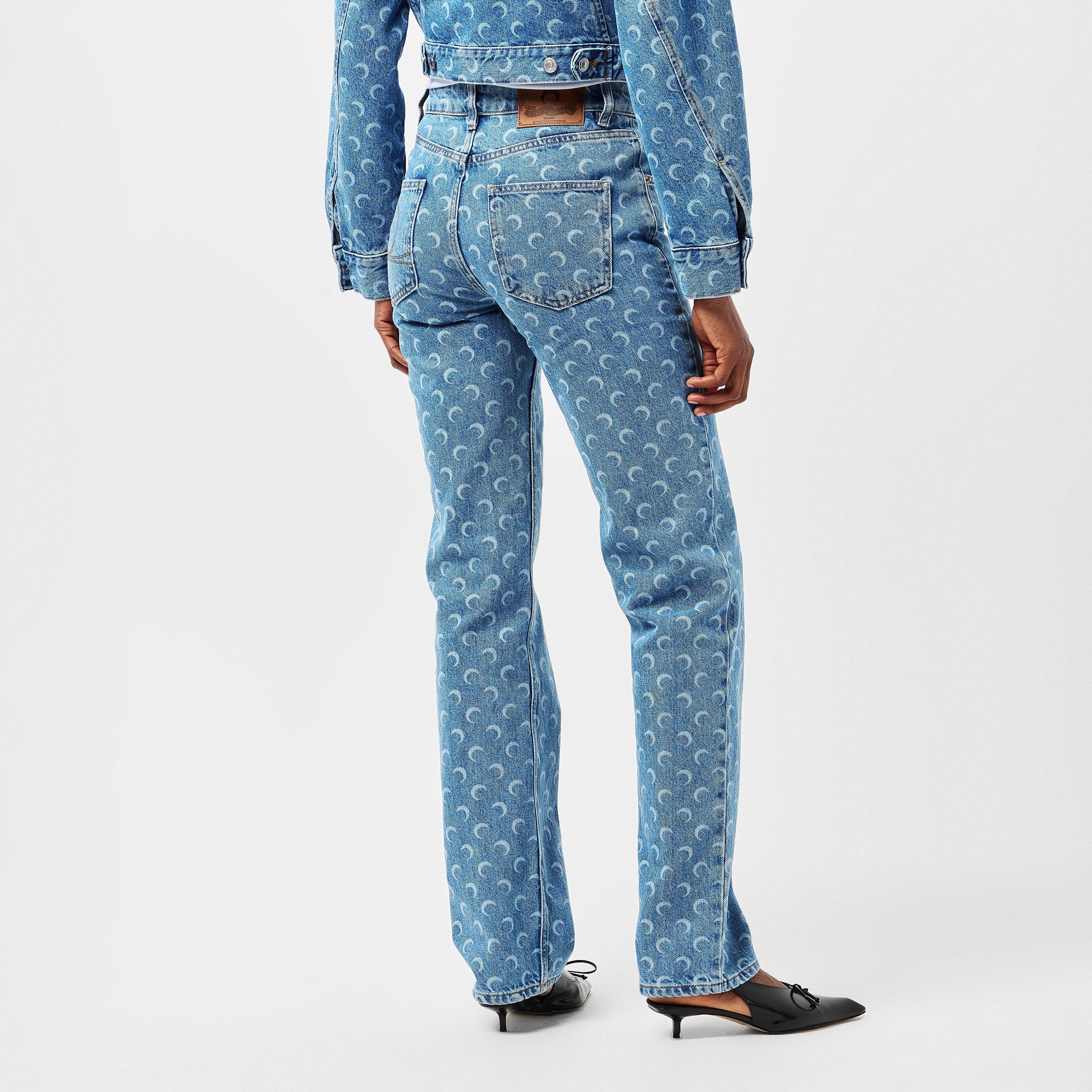 Ms. Moon Marine Serre Women's MS Moon Straight Leg Jeans | FRASERS