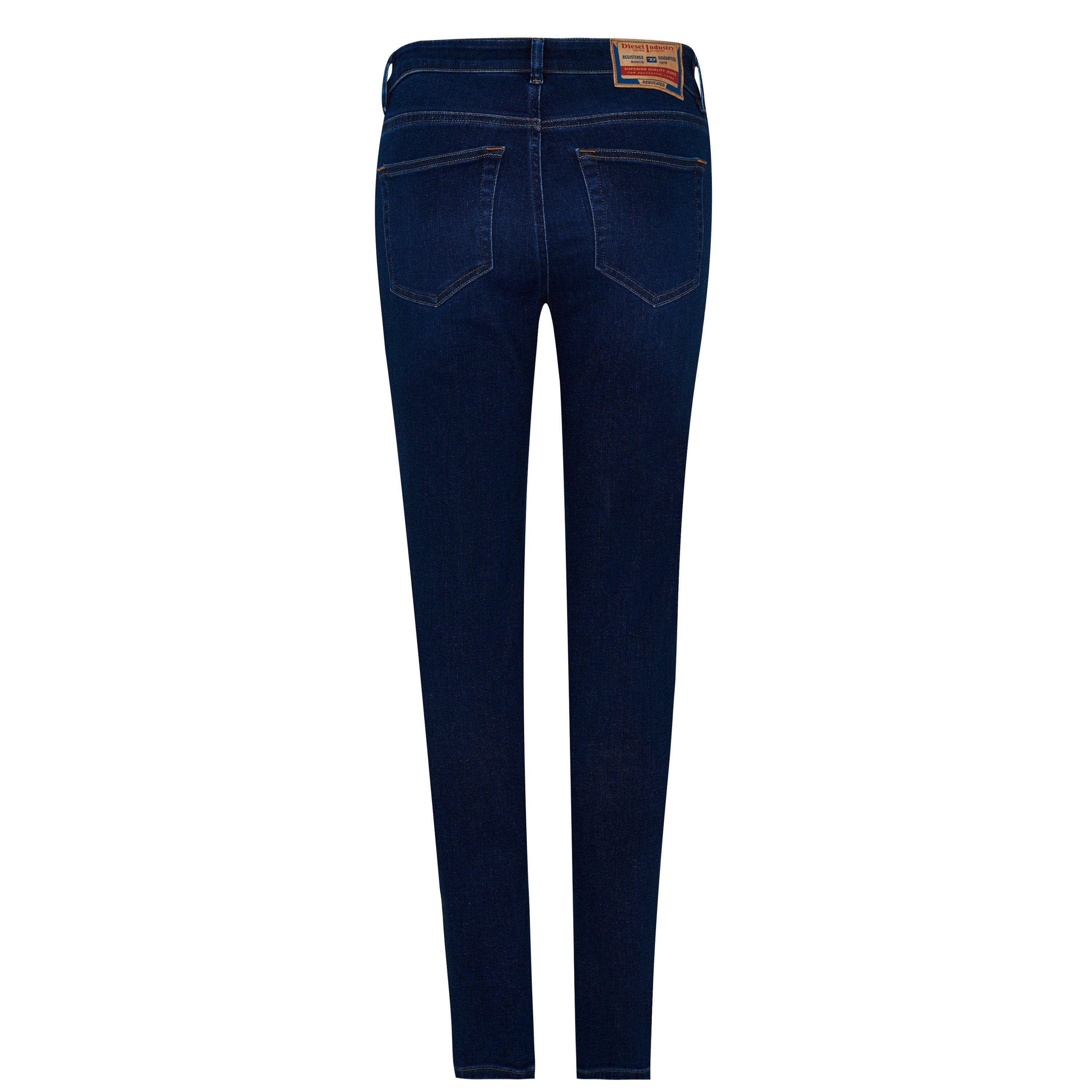 Middenblauw 01 - Diesel - Slandy Straight Jeans - 6