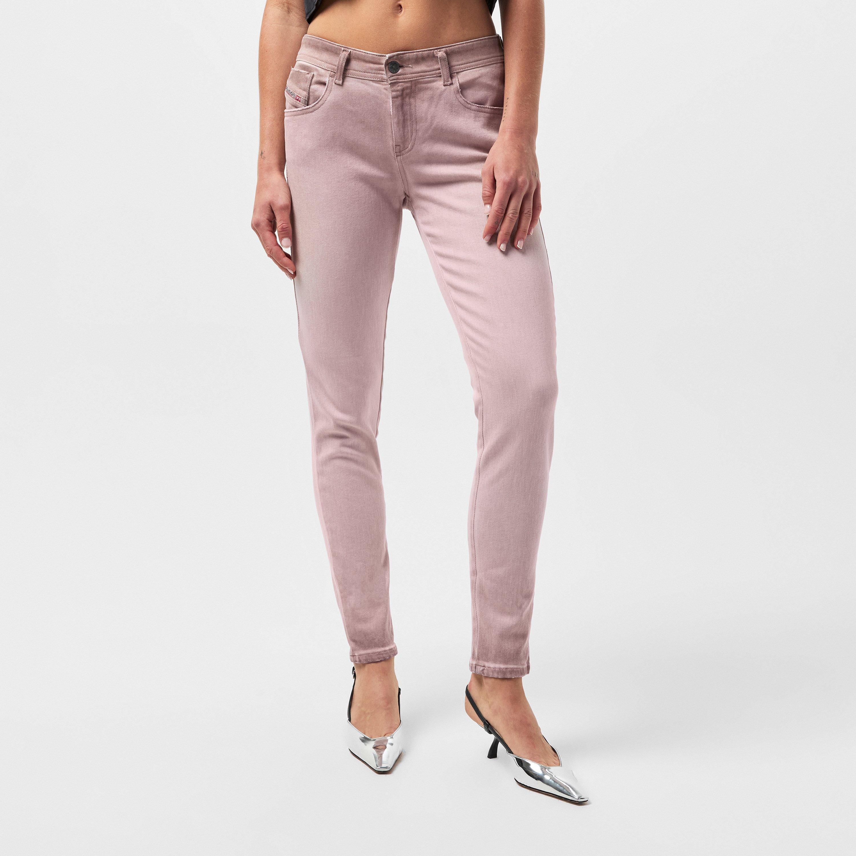 Hushed Violet - Diesel - Slandy Straight Jeans - 3