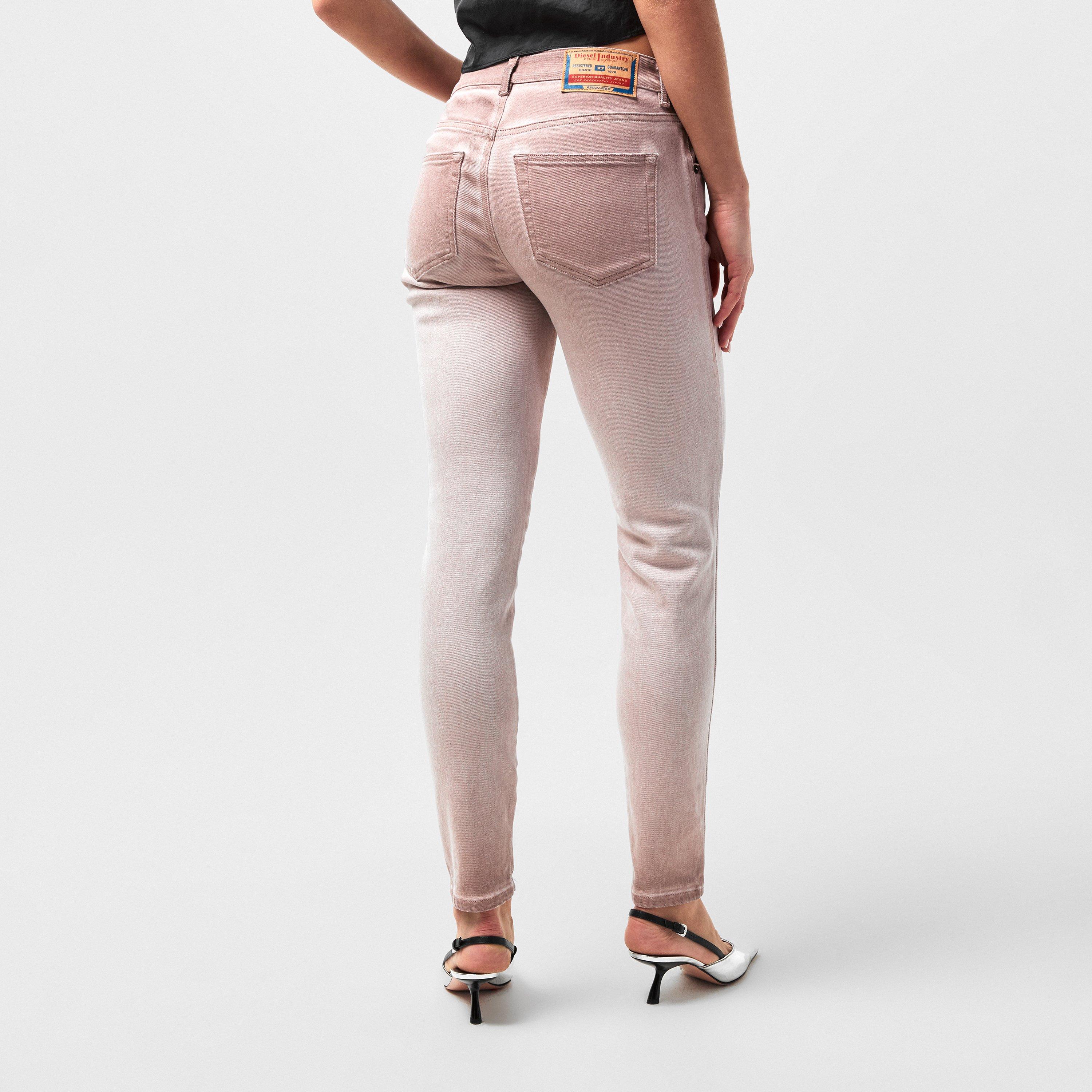 Hushed Violet - Diesel - Slandy Straight Jeans - 4