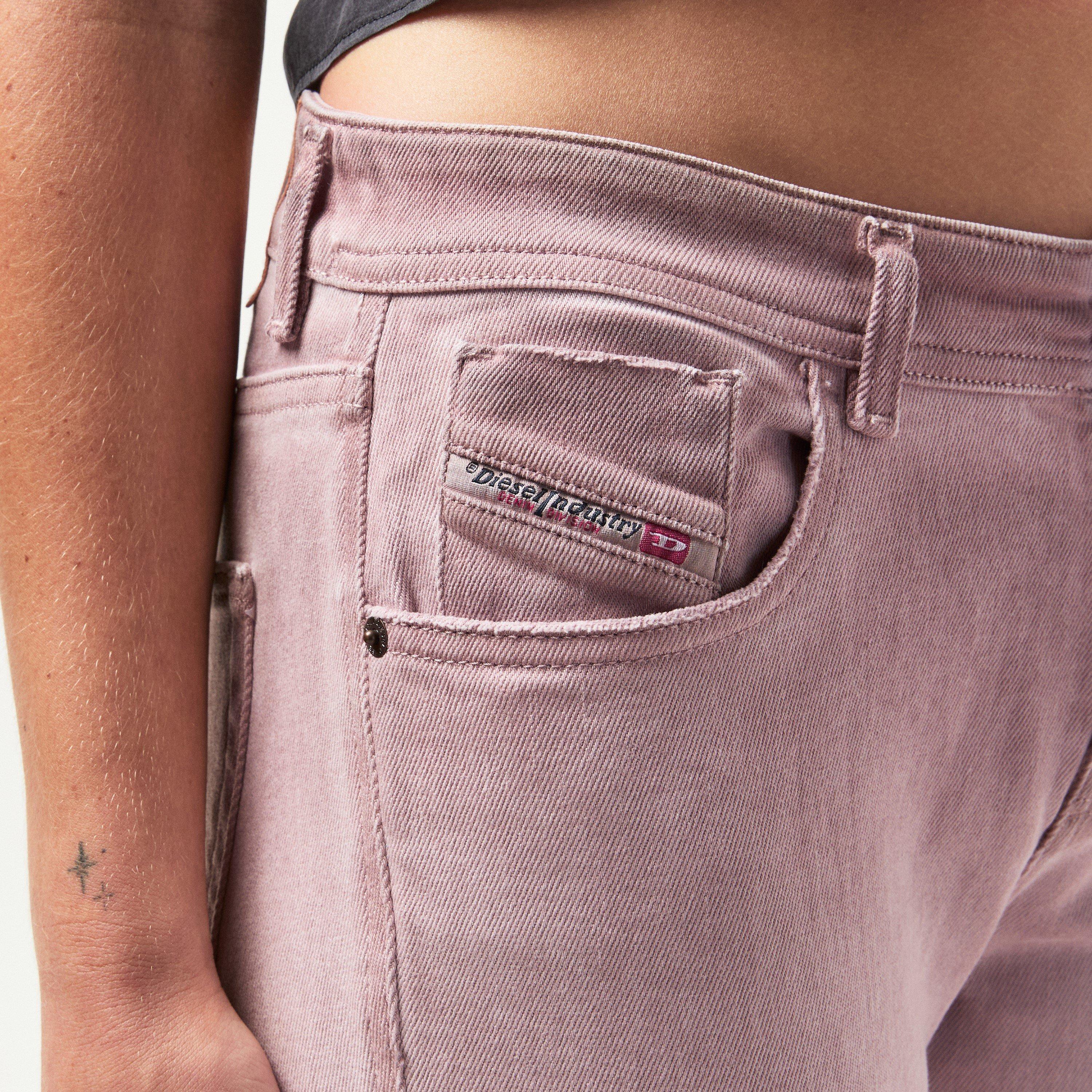 Hushed Violet - Diesel - Slandy Straight Jeans - 5