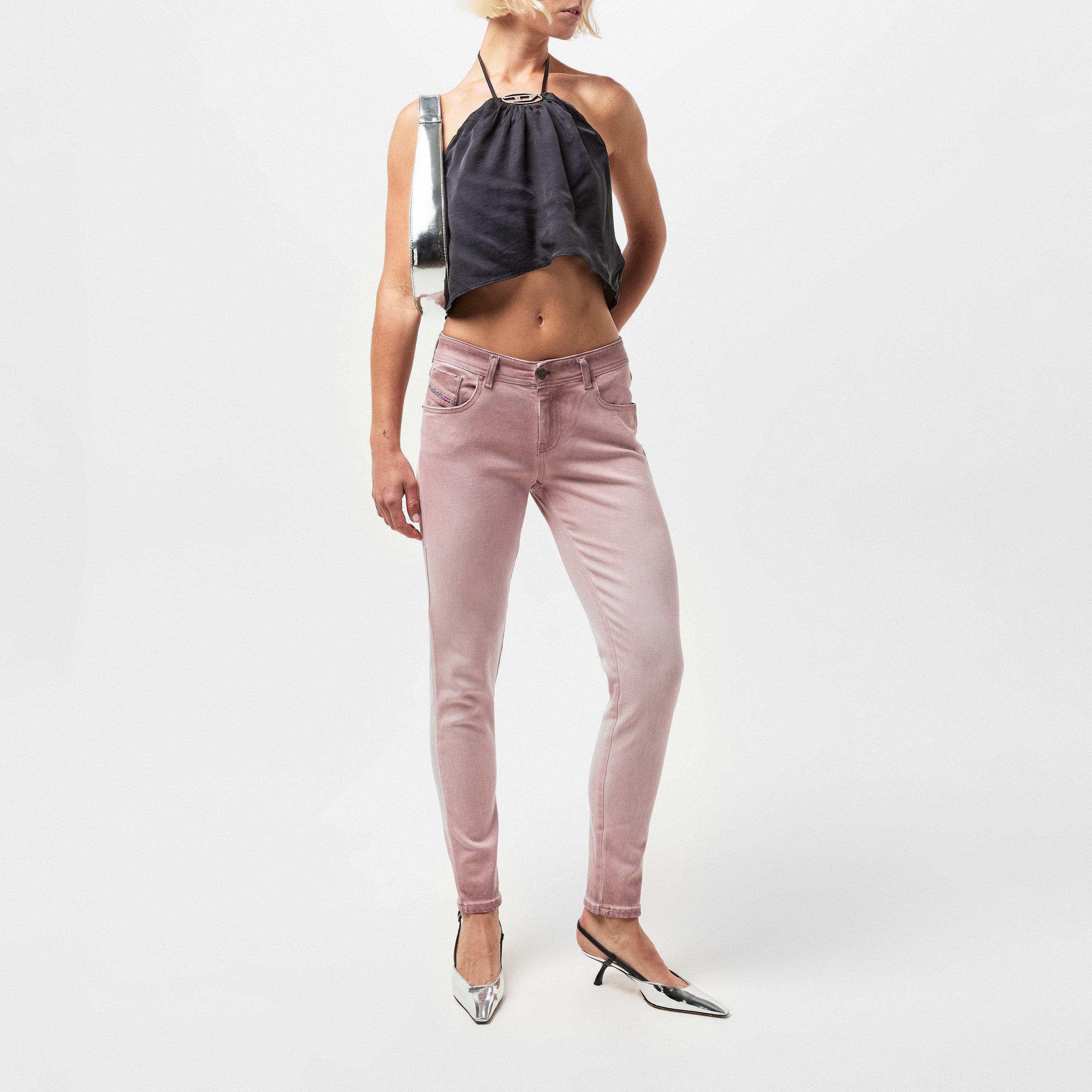 Hushed Violet - Diesel - Slandy Straight Jeans - 6