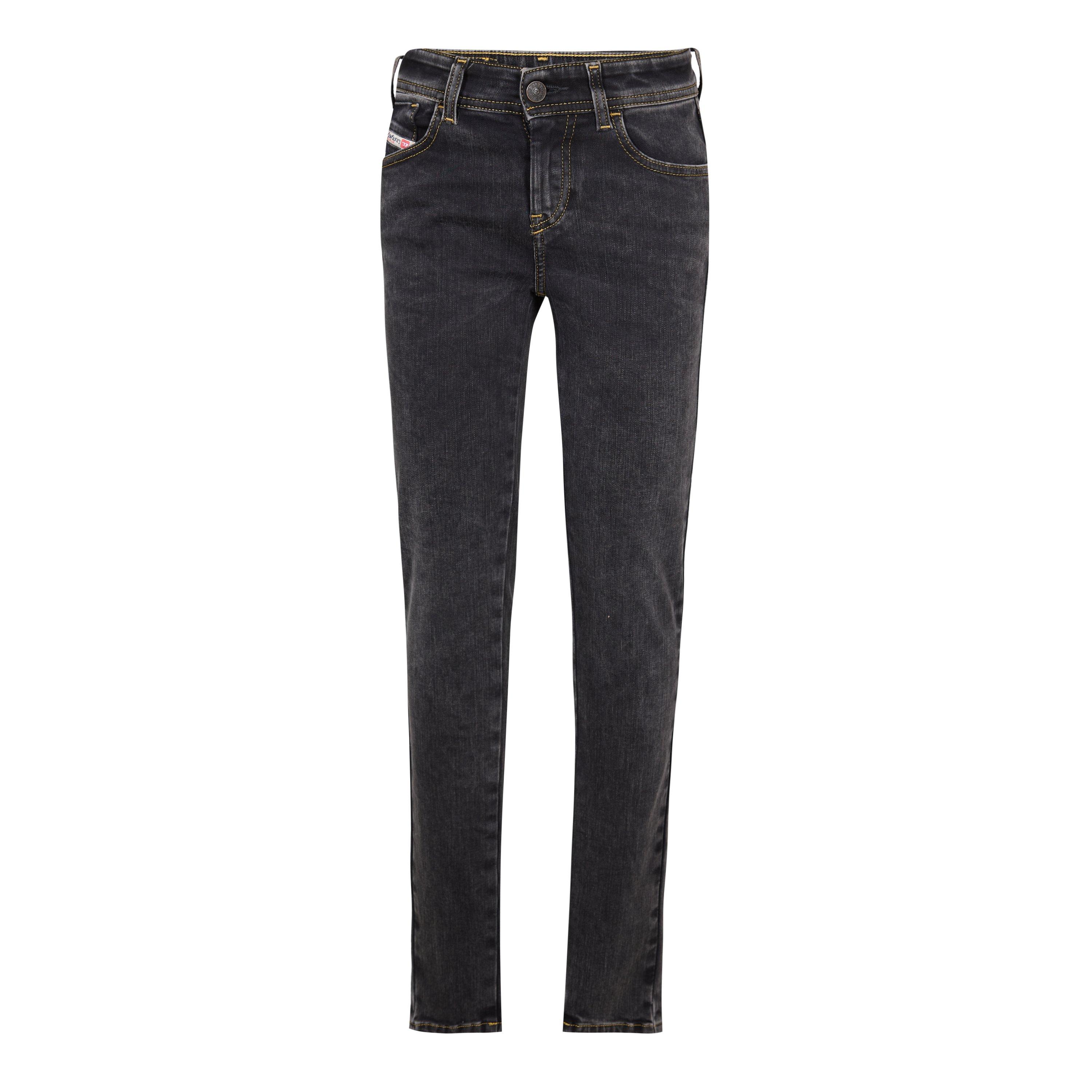 Diesel Women's Slandy Straight Jeans - Blk Gry Denim - 26 L32