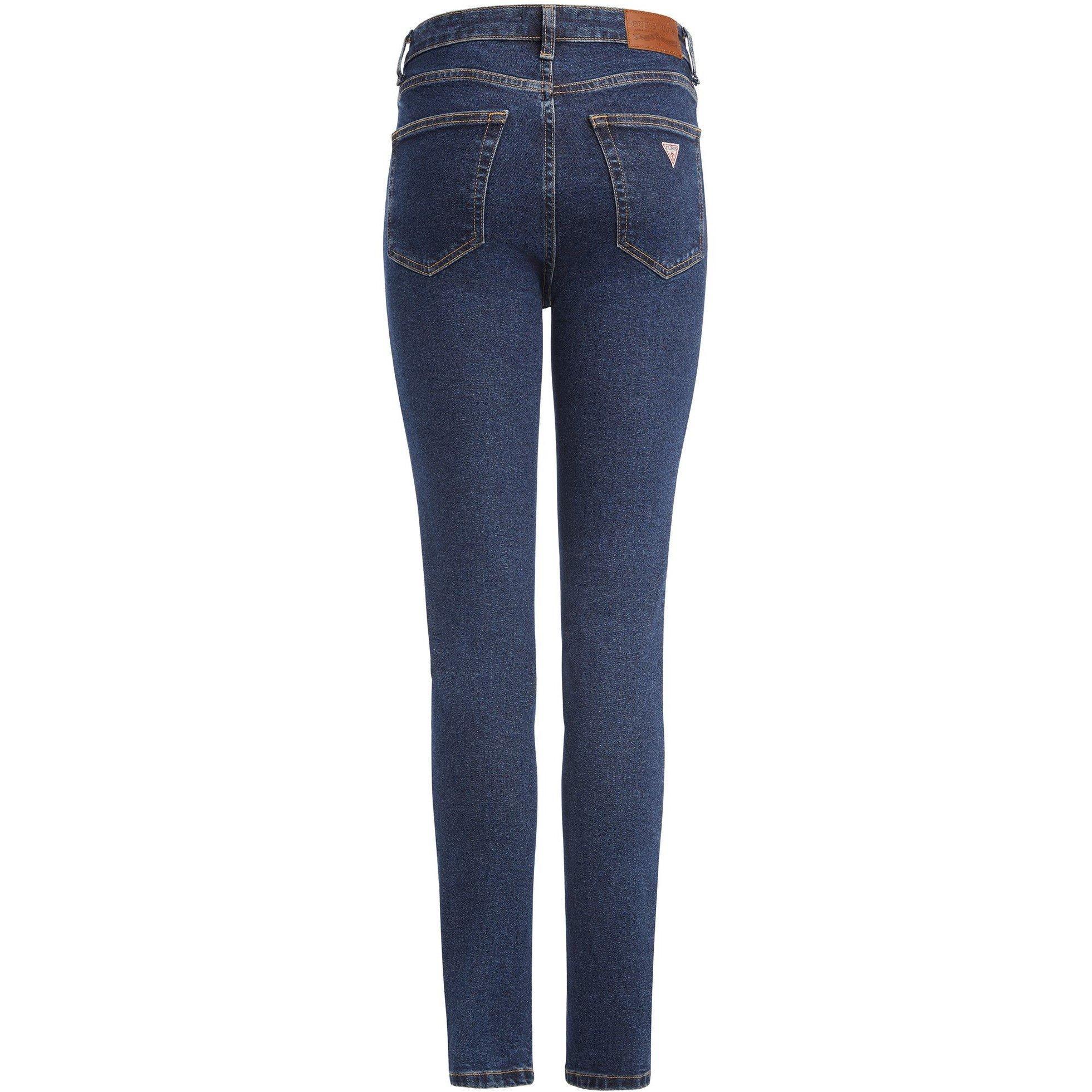 GJ Med Wash - Guess - Women's High Rise Skinny Jeans - 9