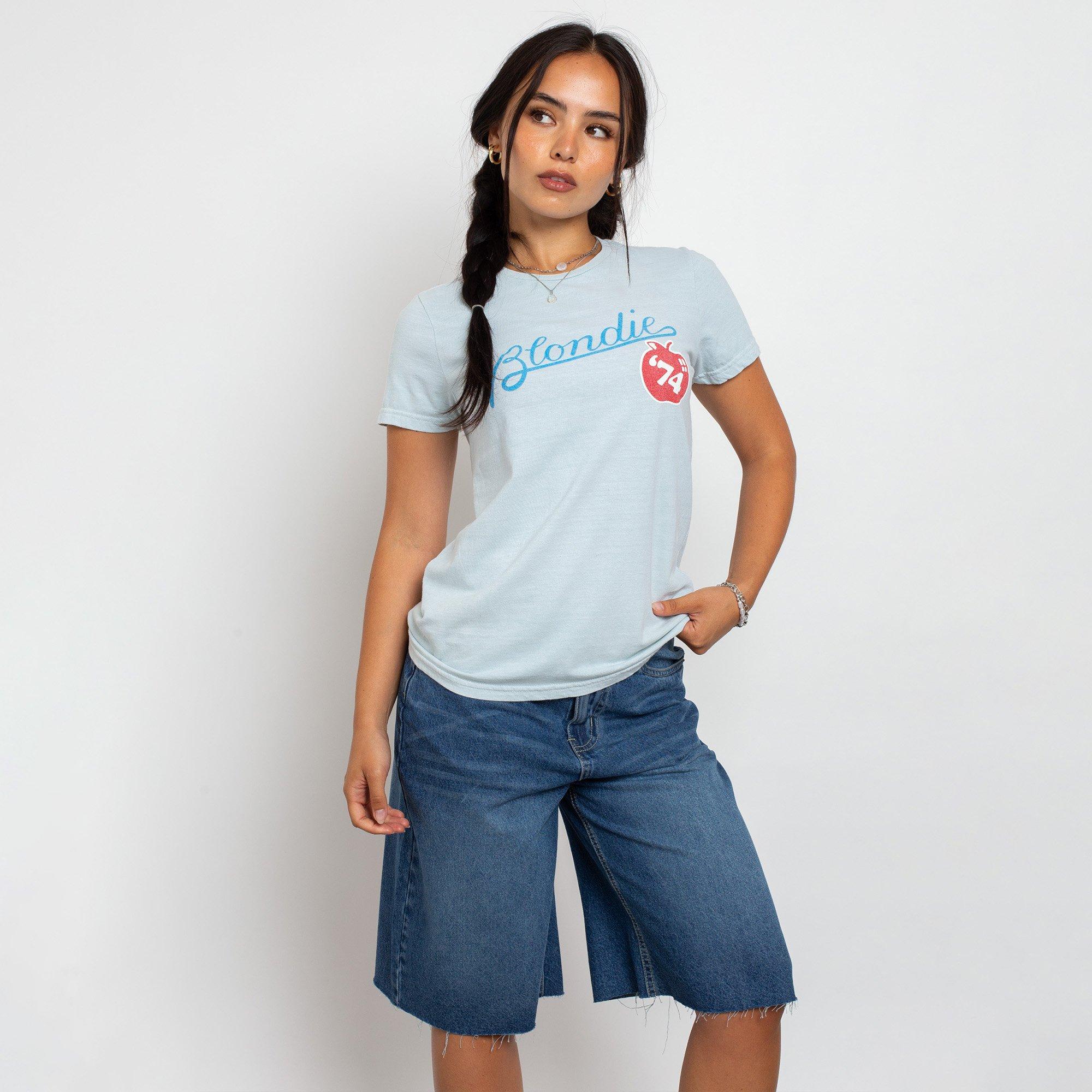 BLUE DENIM - Daisy Street - Womens Relaxed Denim Jorts - 4