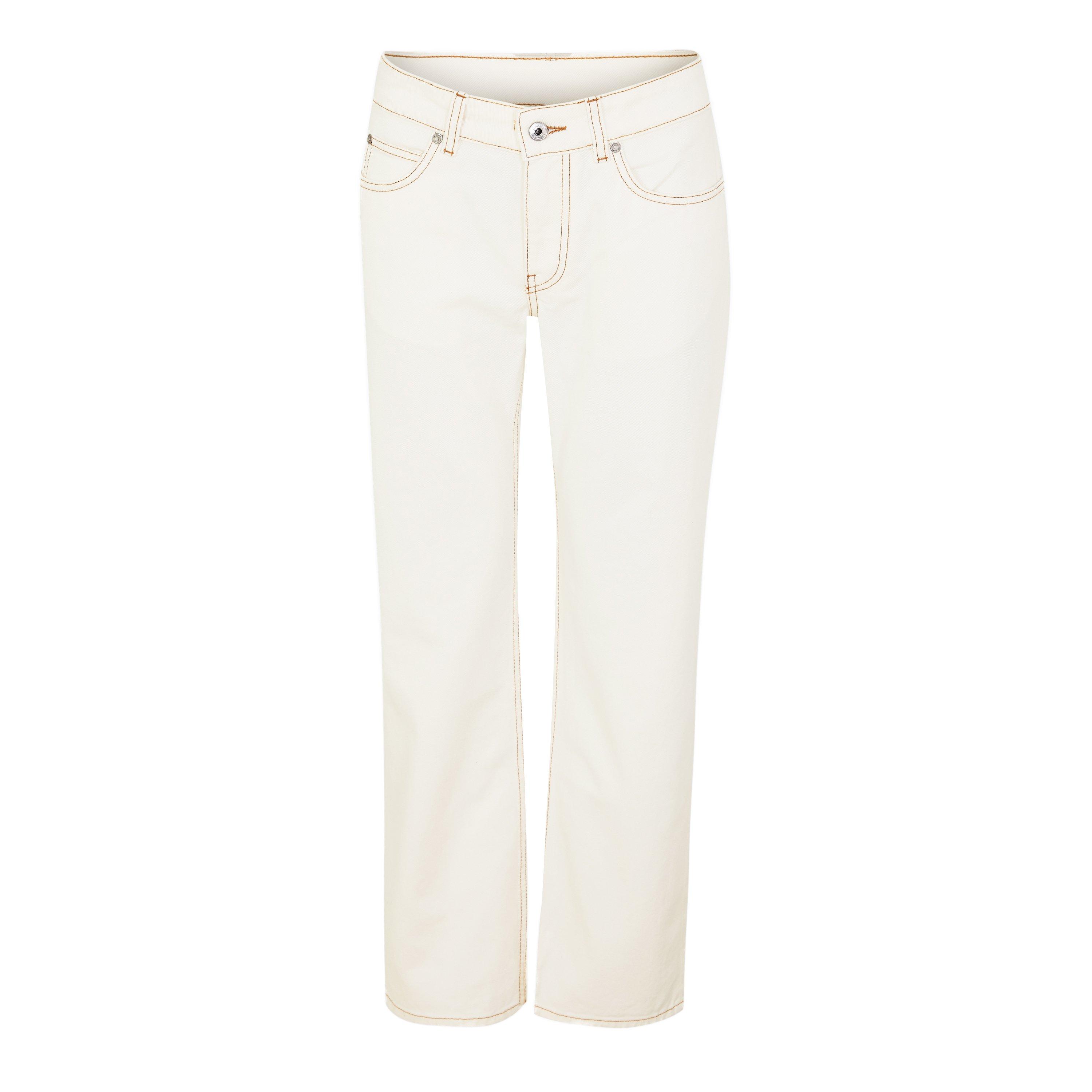 Vintage White - Off White - Women's Contemporary Straight Leg Jeans - 1
