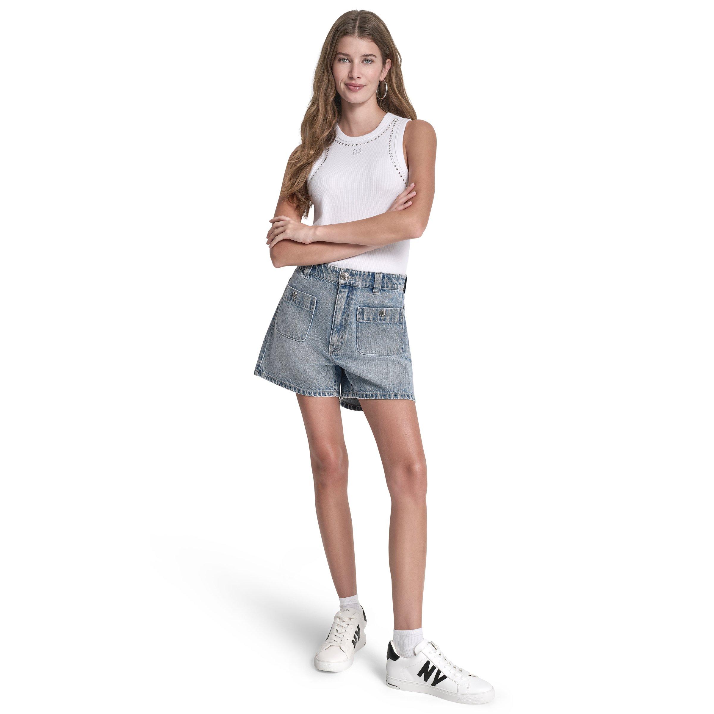 König - DKNY - DKNY HR Pkt Shorts Ld62 - 4