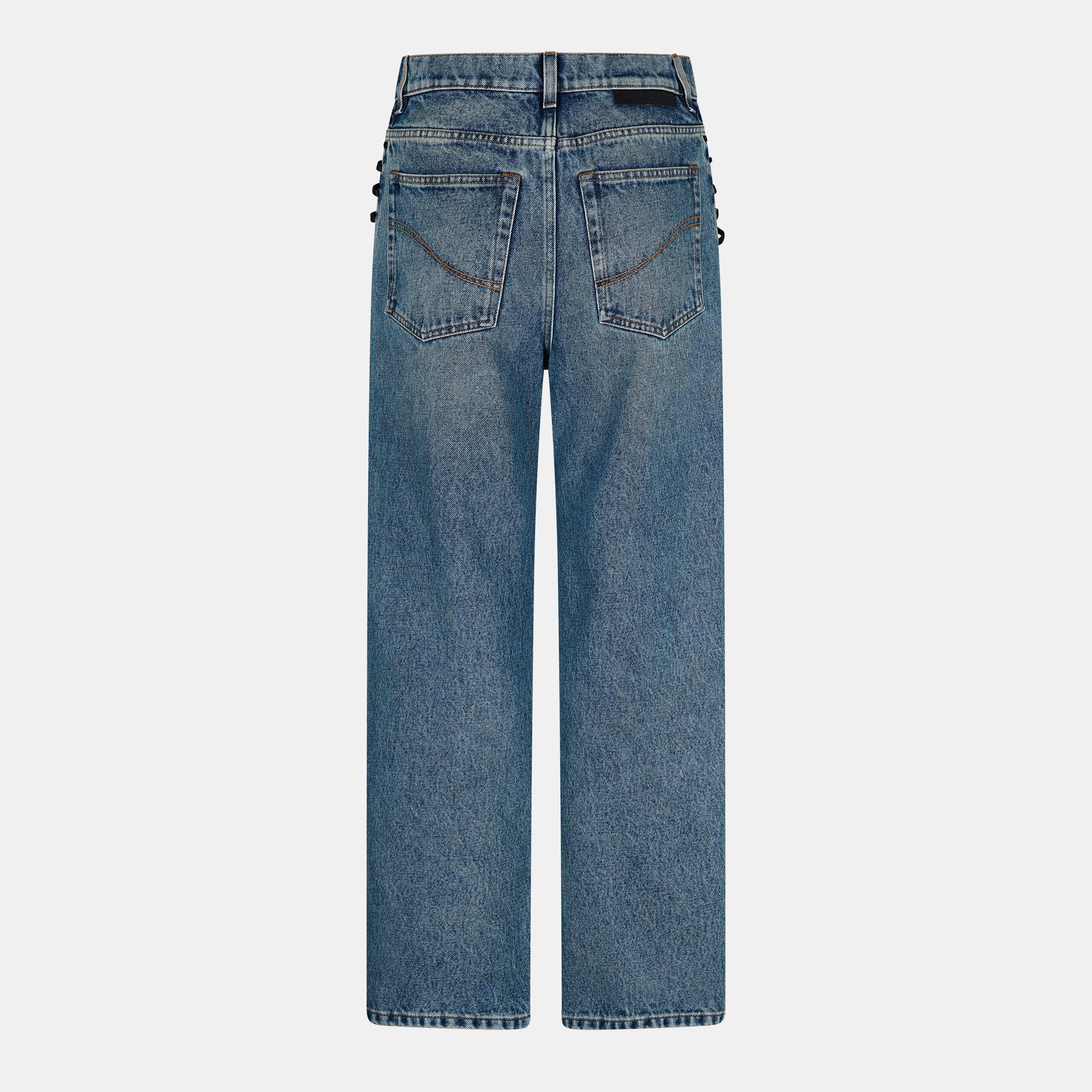 Mid Blue - Stella McCartney - Stella Strt Lce Jean Ld62 - 2