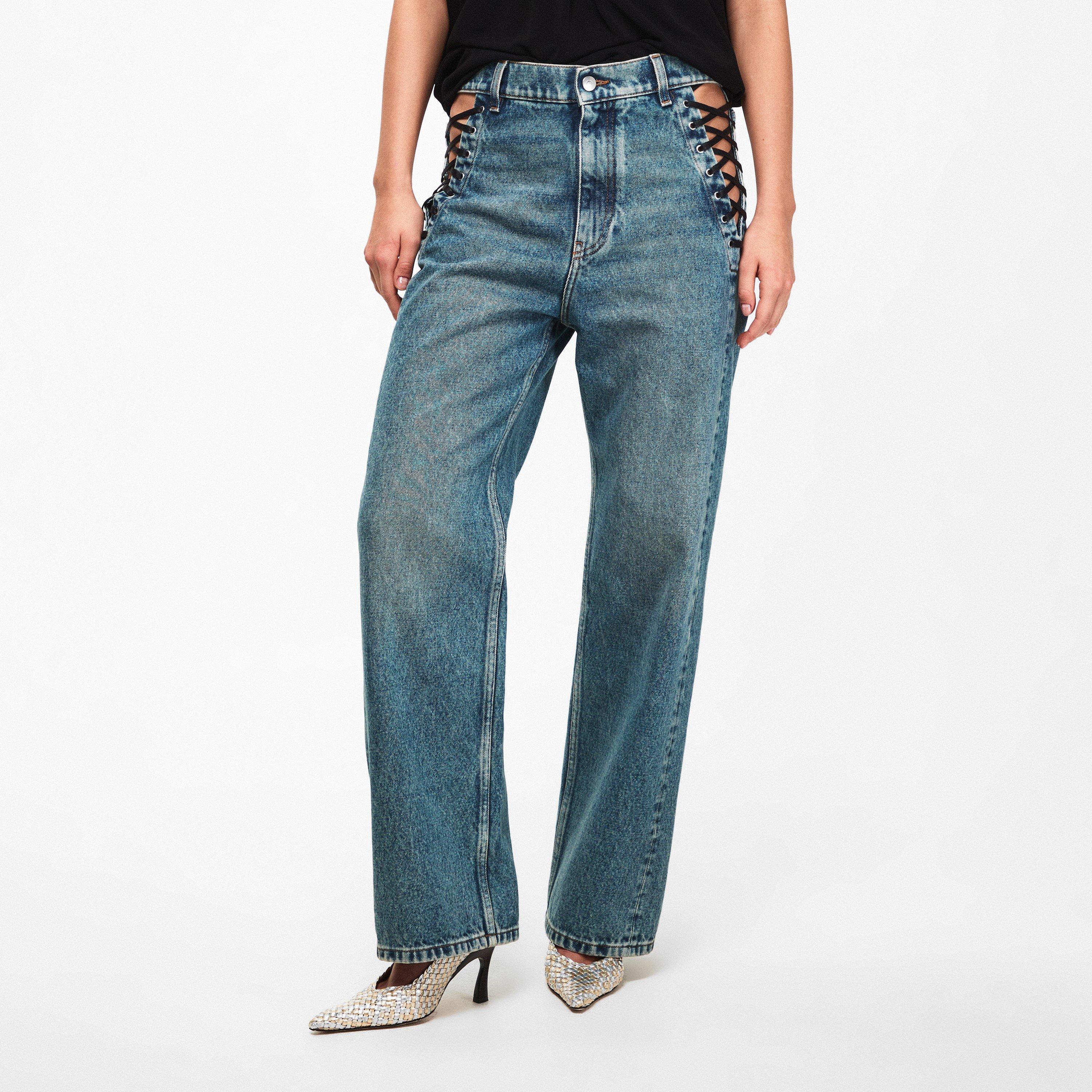 Mid Blue - Stella McCartney - Stella Strt Lce Jean Ld62 - 3