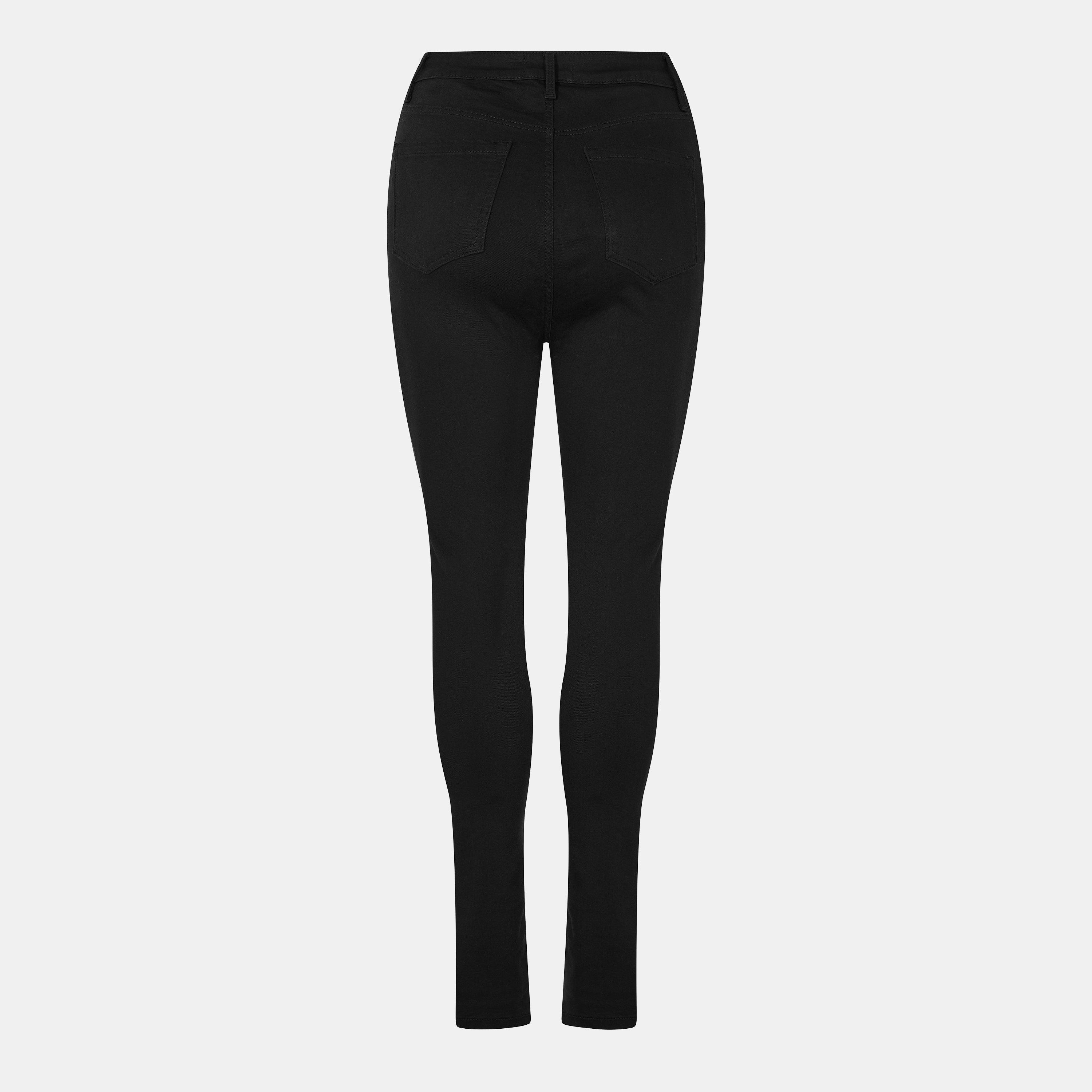 Volledig zwart - Jack Wills - Toni Skinny High Rise Jeans - 2