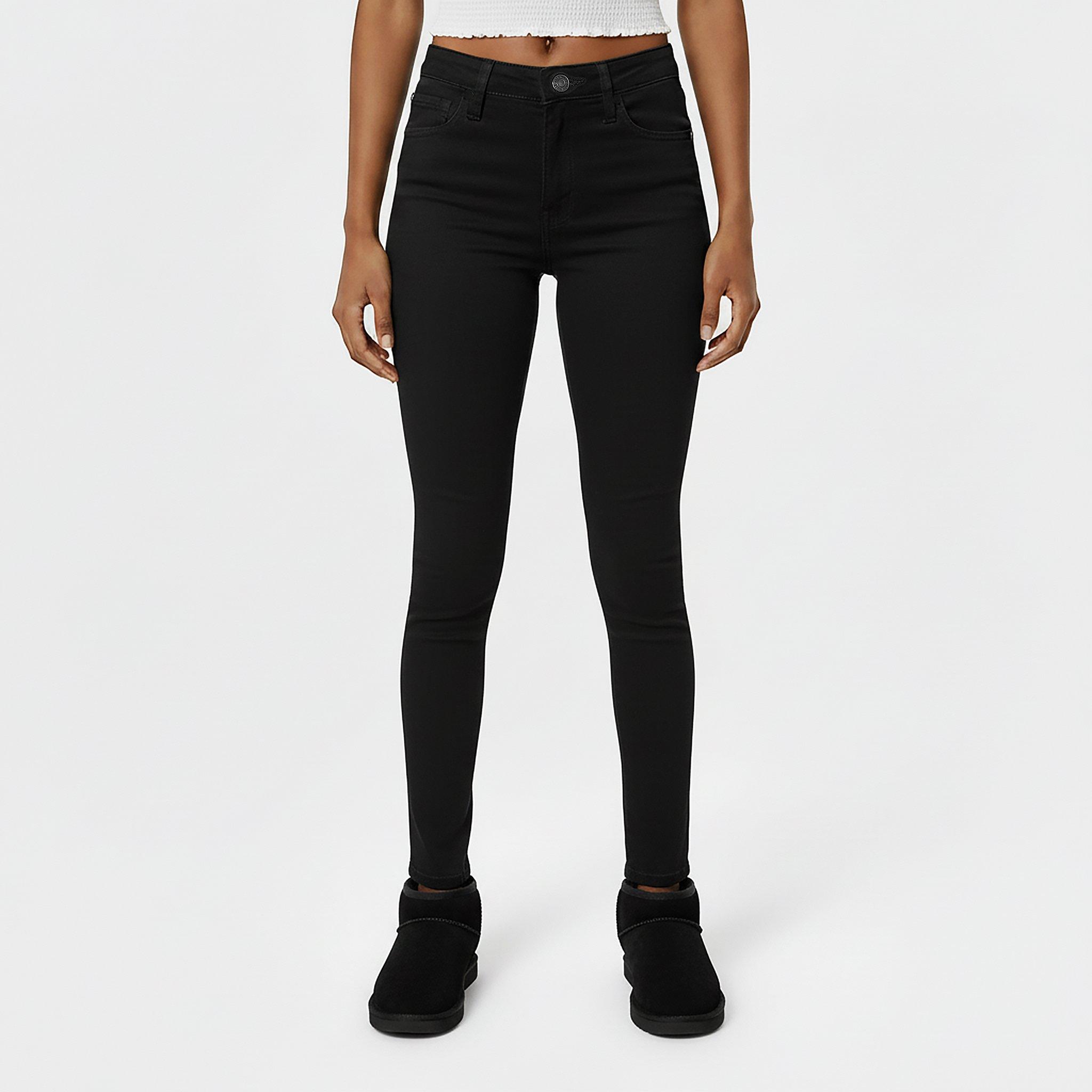 Volledig zwart - Jack Wills - Toni Skinny High Rise Jeans - 3