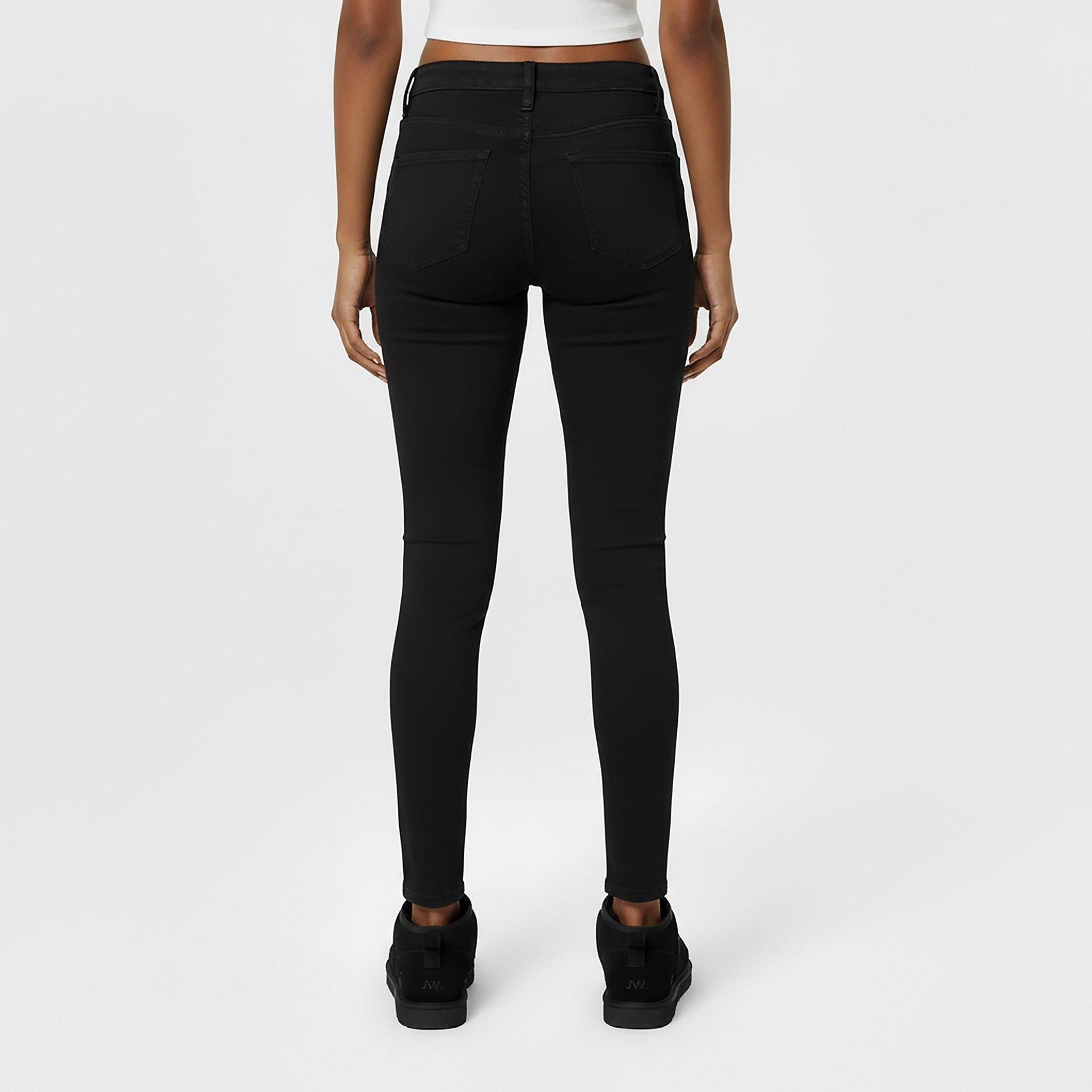 Volledig zwart - Jack Wills - Toni Skinny High Rise Jeans - 4
