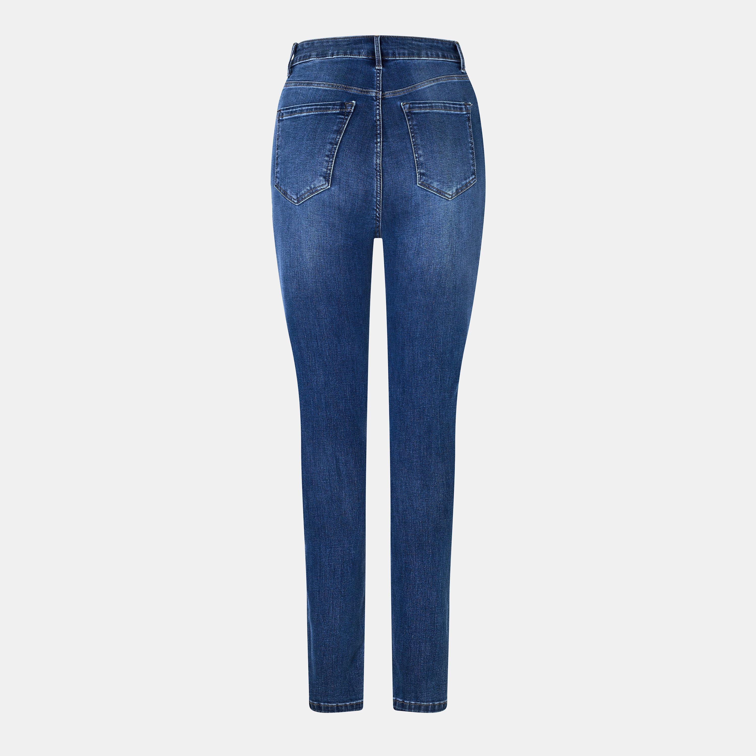 Mid Wash - Jack Wills - Toni Skinny High Rise Jeans - 2