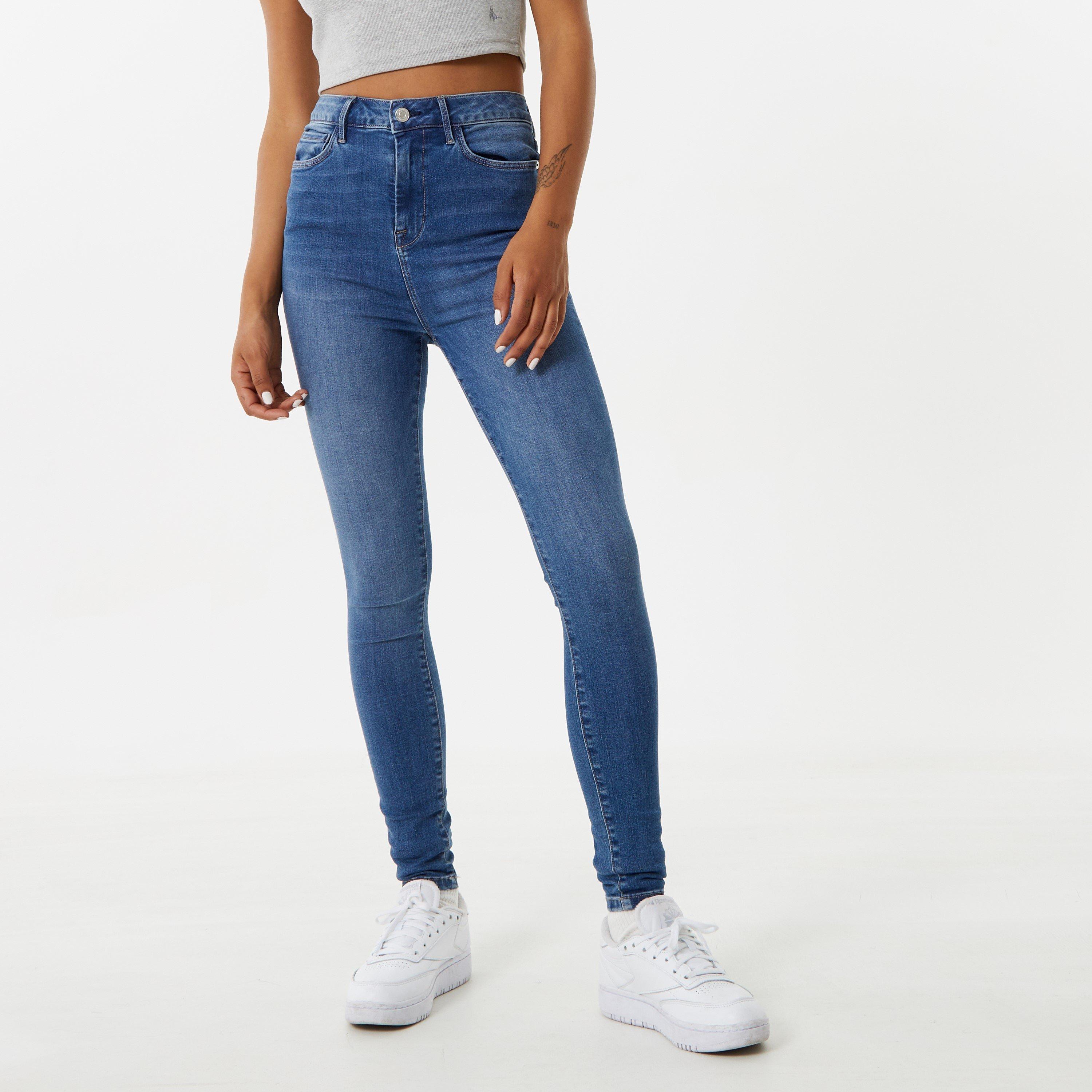 Mid Wash - Jack Wills - Toni Skinny High Rise Jeans - 4