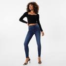 Indigo foncé - Jack Wills - Aimie Modern Skinny Jeans Authentic - 1