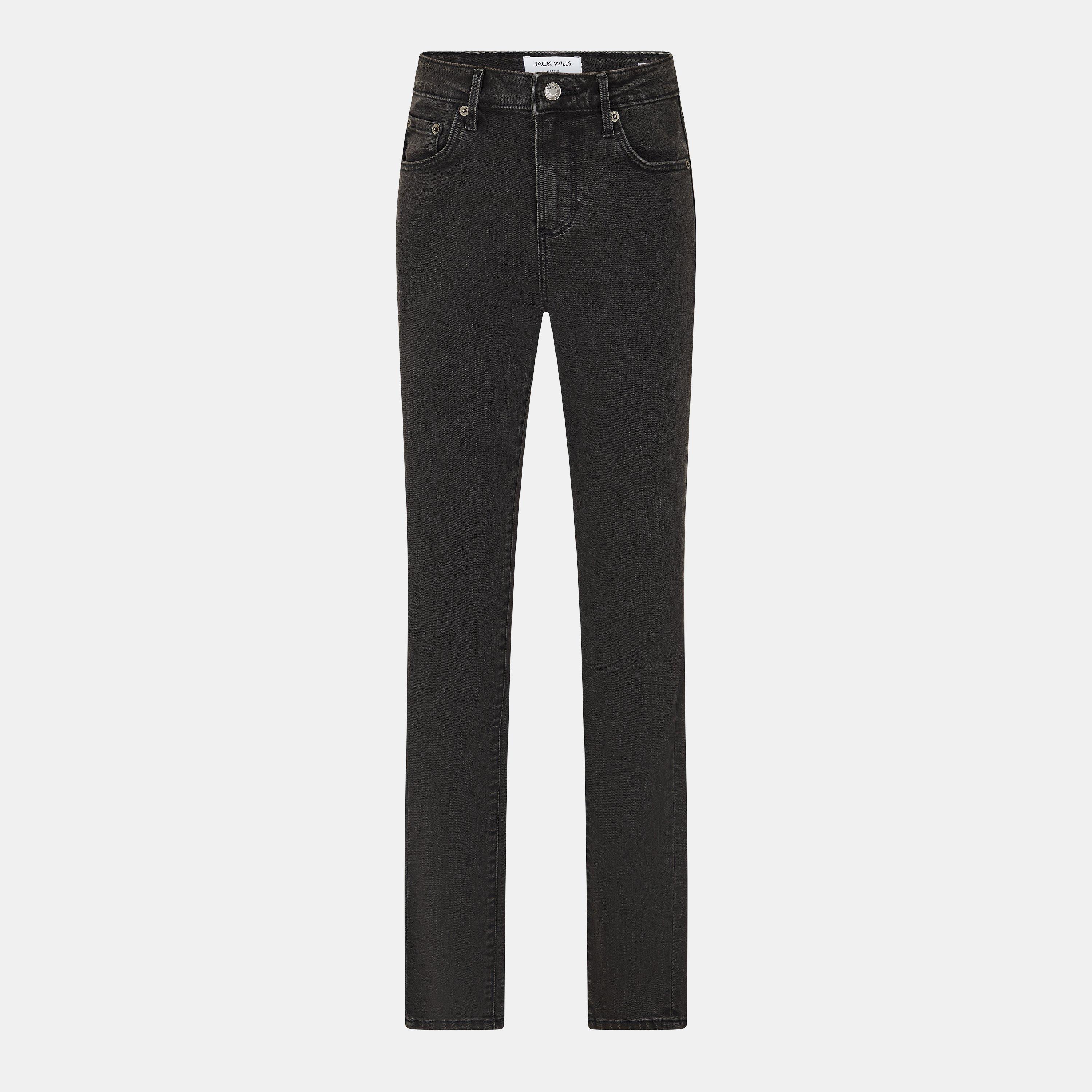Jack Wills Women's Aimie Modern Skinny Jeans - Washed Black - 28 L28