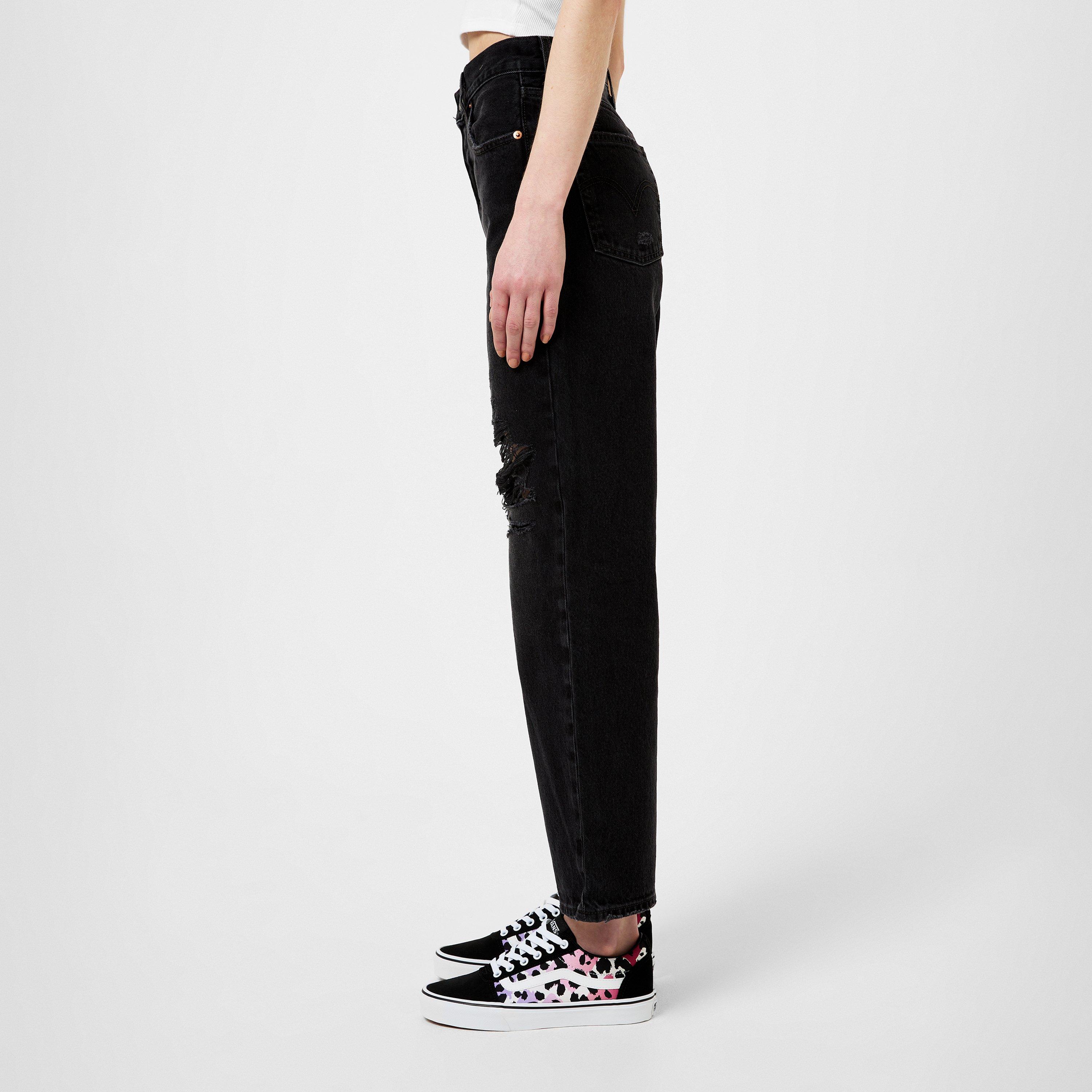Black - Levis - Ribcage Jeans - 2