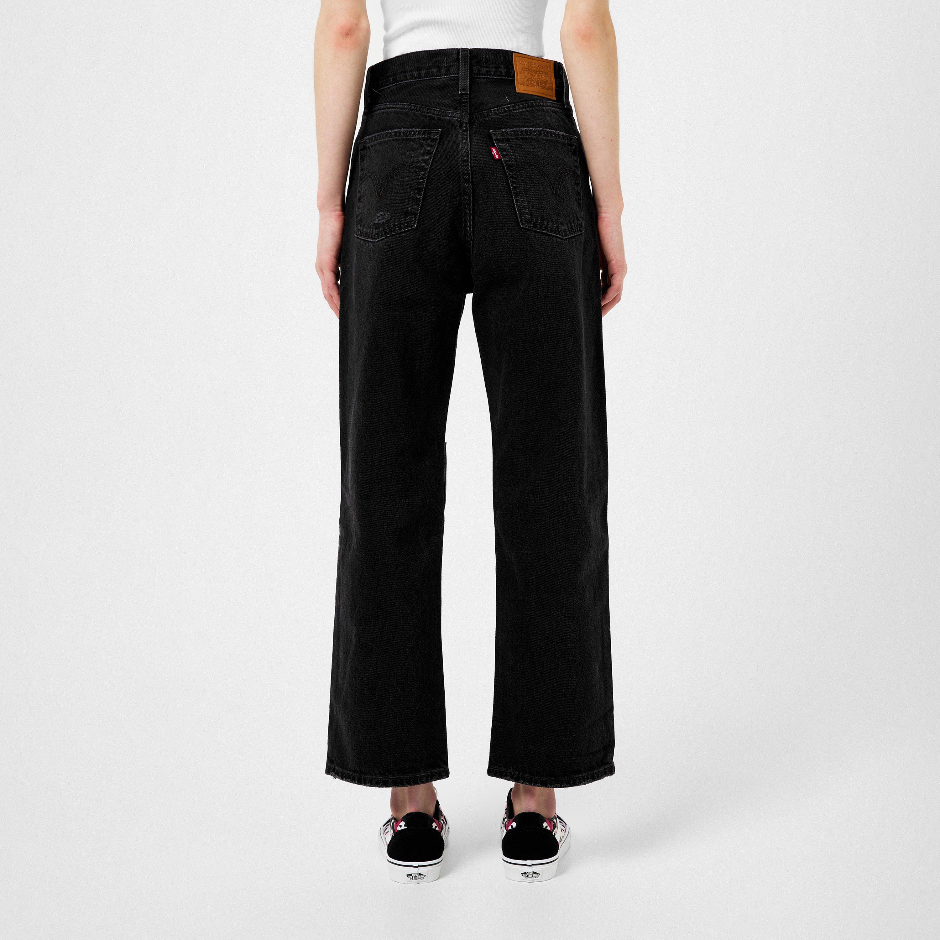 Black - Levis - Ribcage Jeans - 3