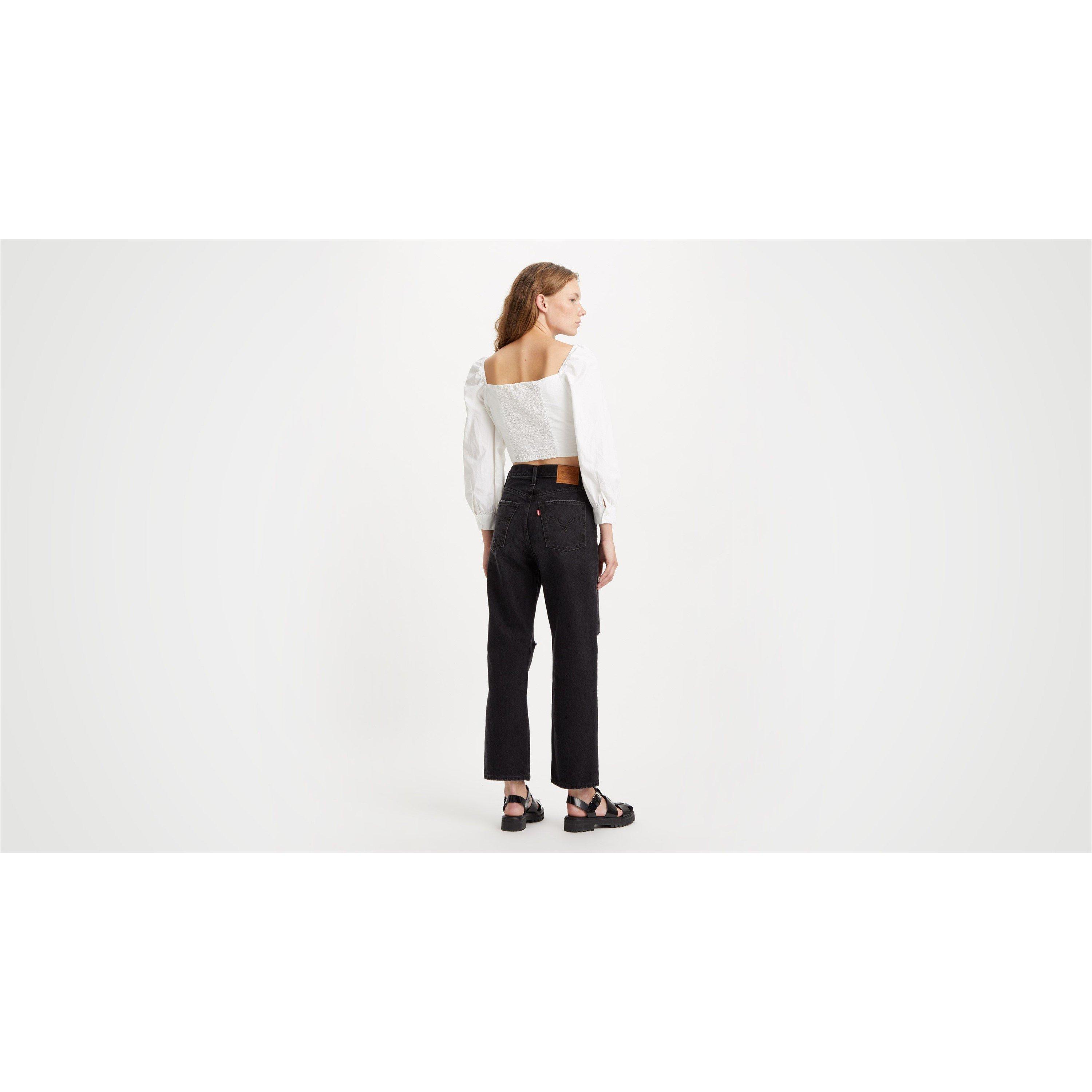 Black - Levis - Ribcage Jeans - 5